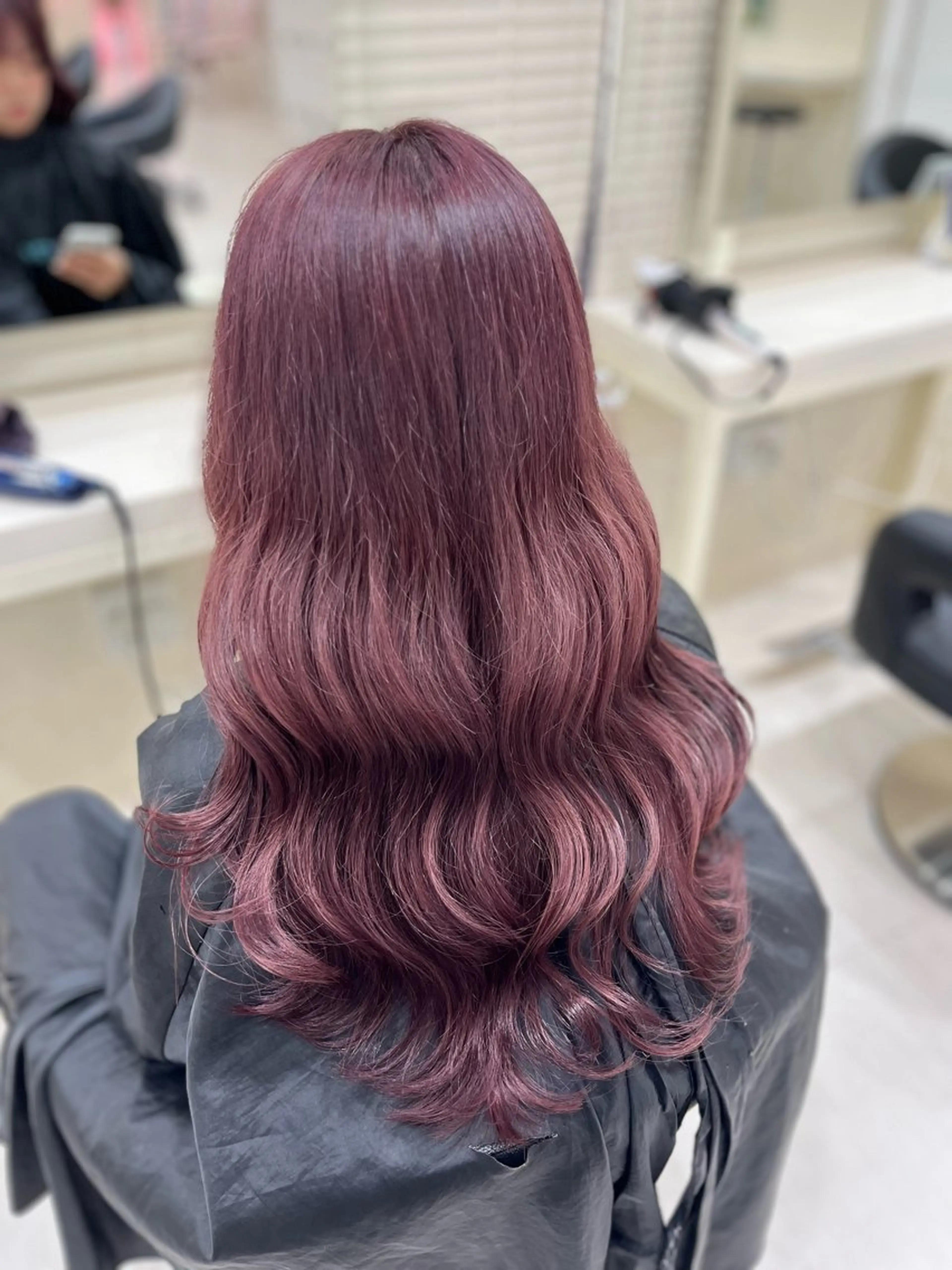 カラー ベージュ・ラベンダー カラー🎀りりのヘアスタイル