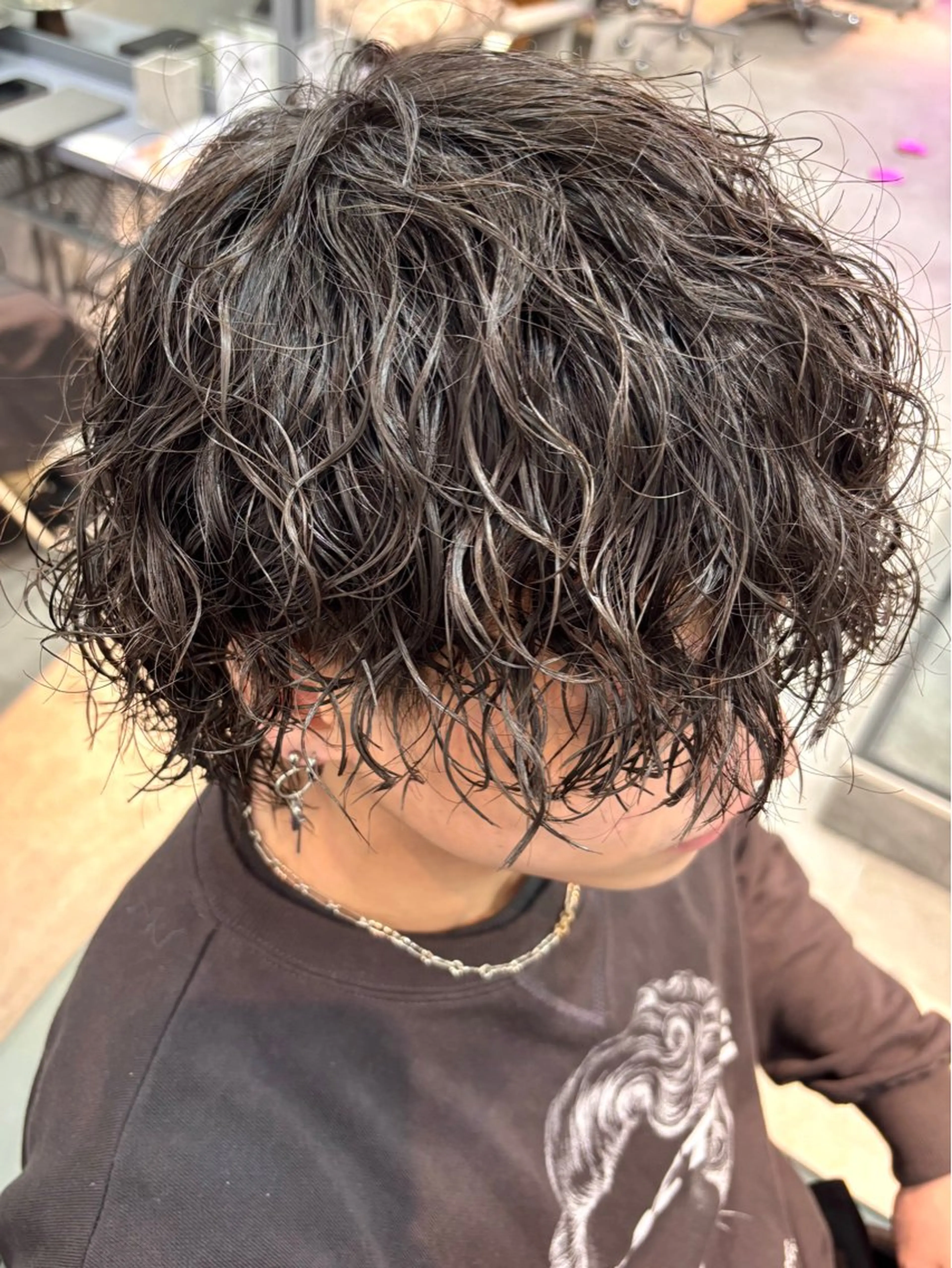 メンズ限定😎 カット💇‍♂️＋特殊パーマ🌀（シャドウ・波巻き・ツイスパ・ツイスト・ピンパーマ）の写真