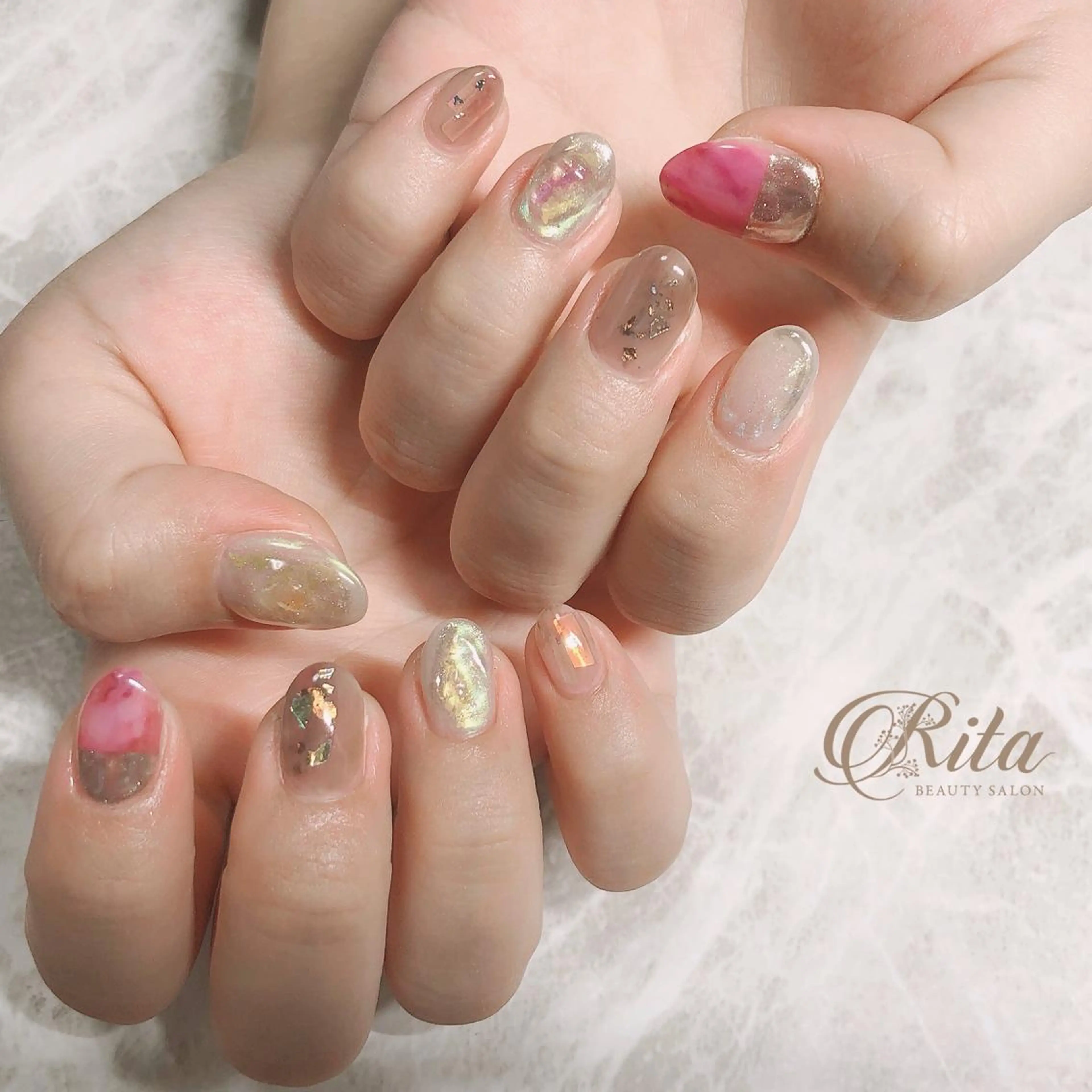 ネイル Rio 𓍼のネイルデザイン