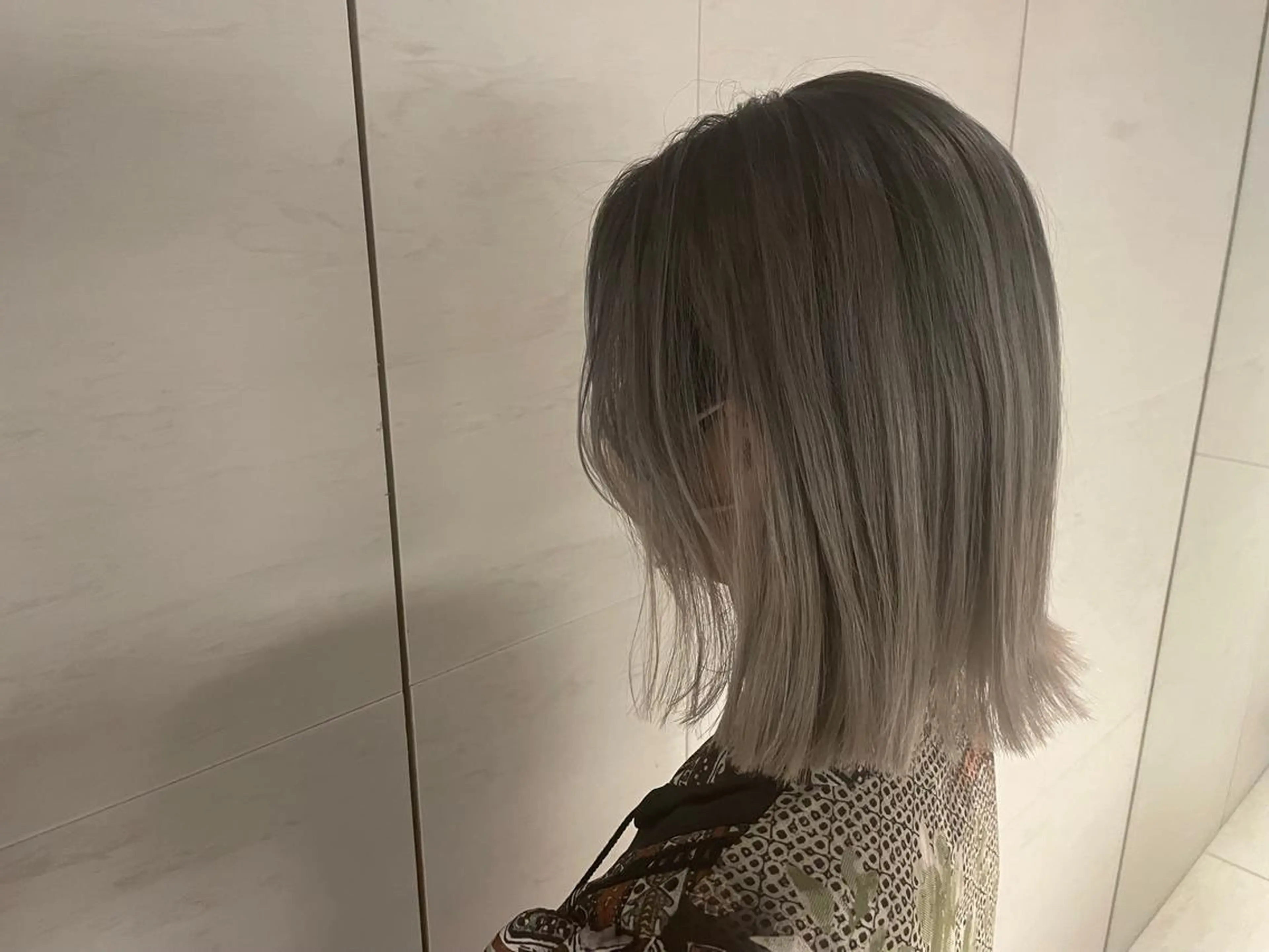 ミディアム カラー グレージュ 🌈ウルトワ水素 髪質改善naru🌈のヘアスタイル