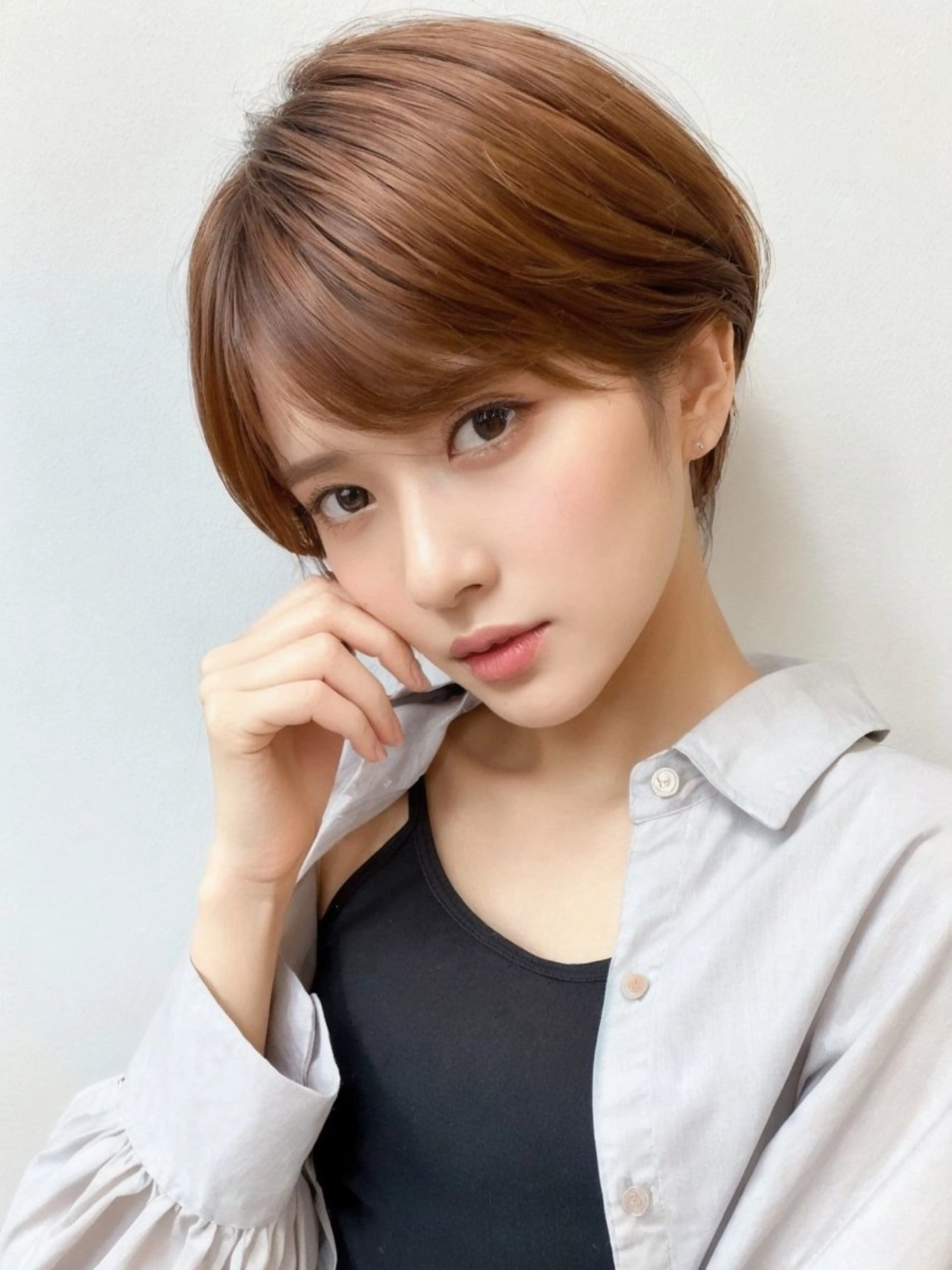 ショート 🫧ミム🫧 カラーモデル様募集中のヘアスタイル