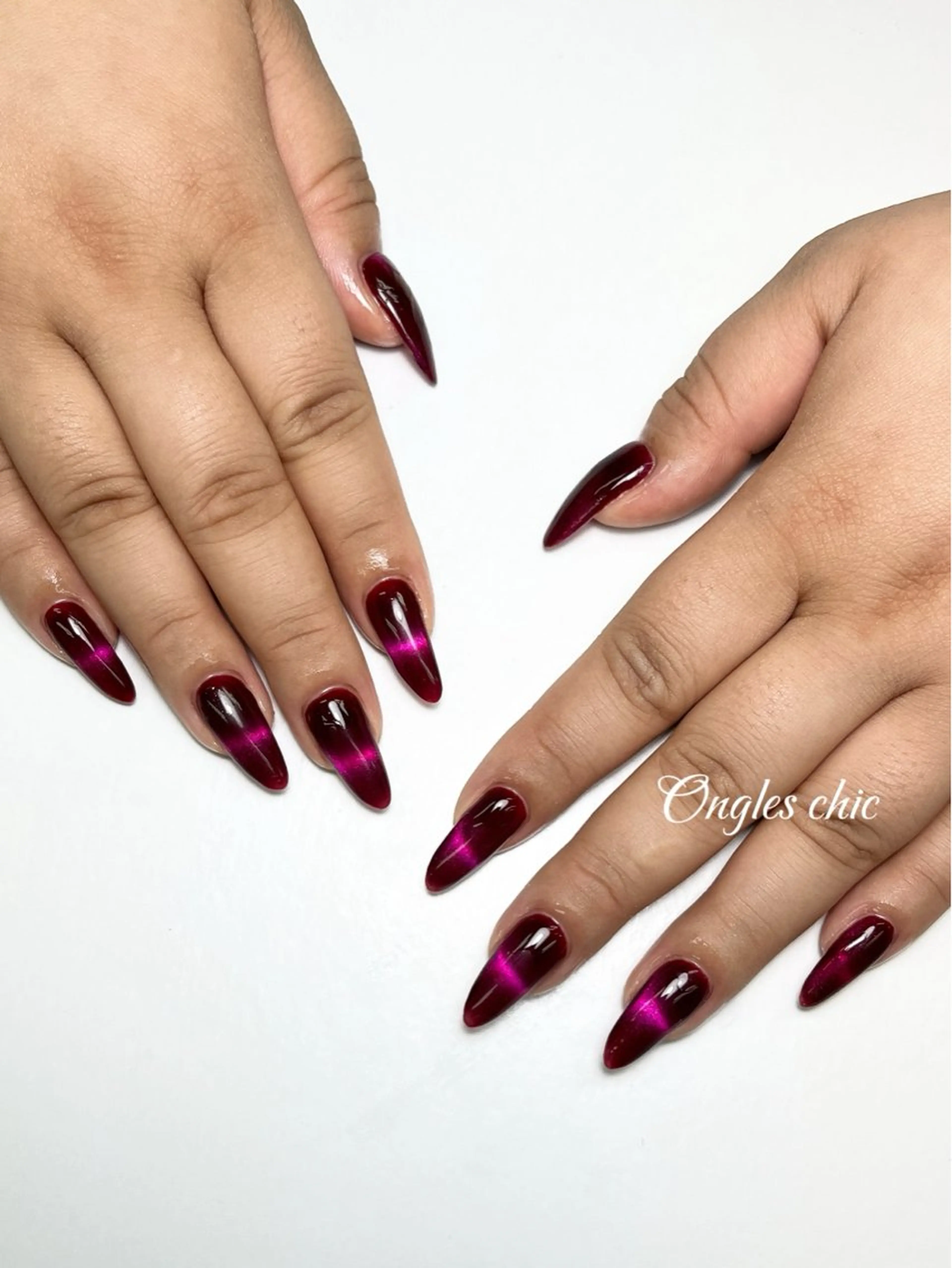 ネイル ハンドネイル ongles chicのネイルデザイン