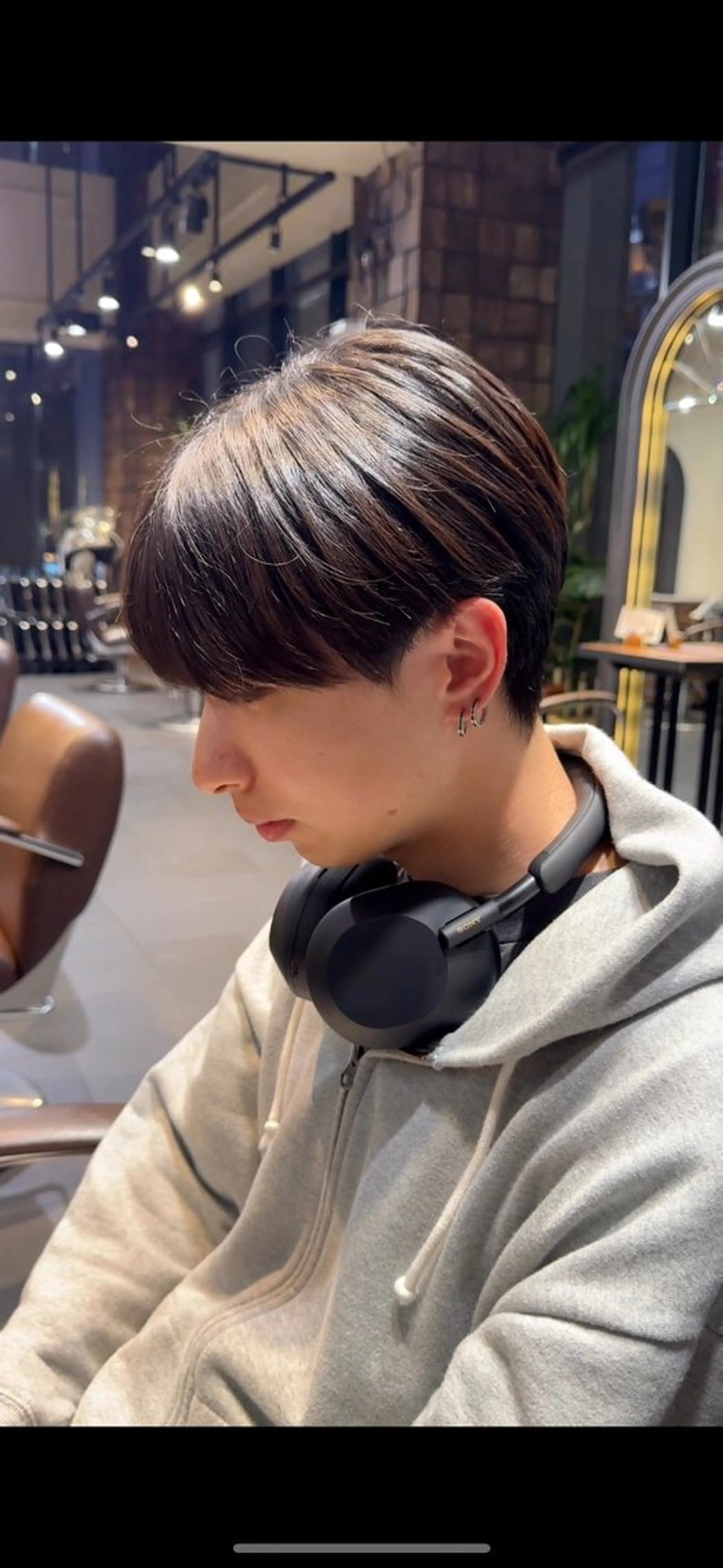ショート メンズ MINX 長濱 優花 /銀座美容師のヘアスタイル
