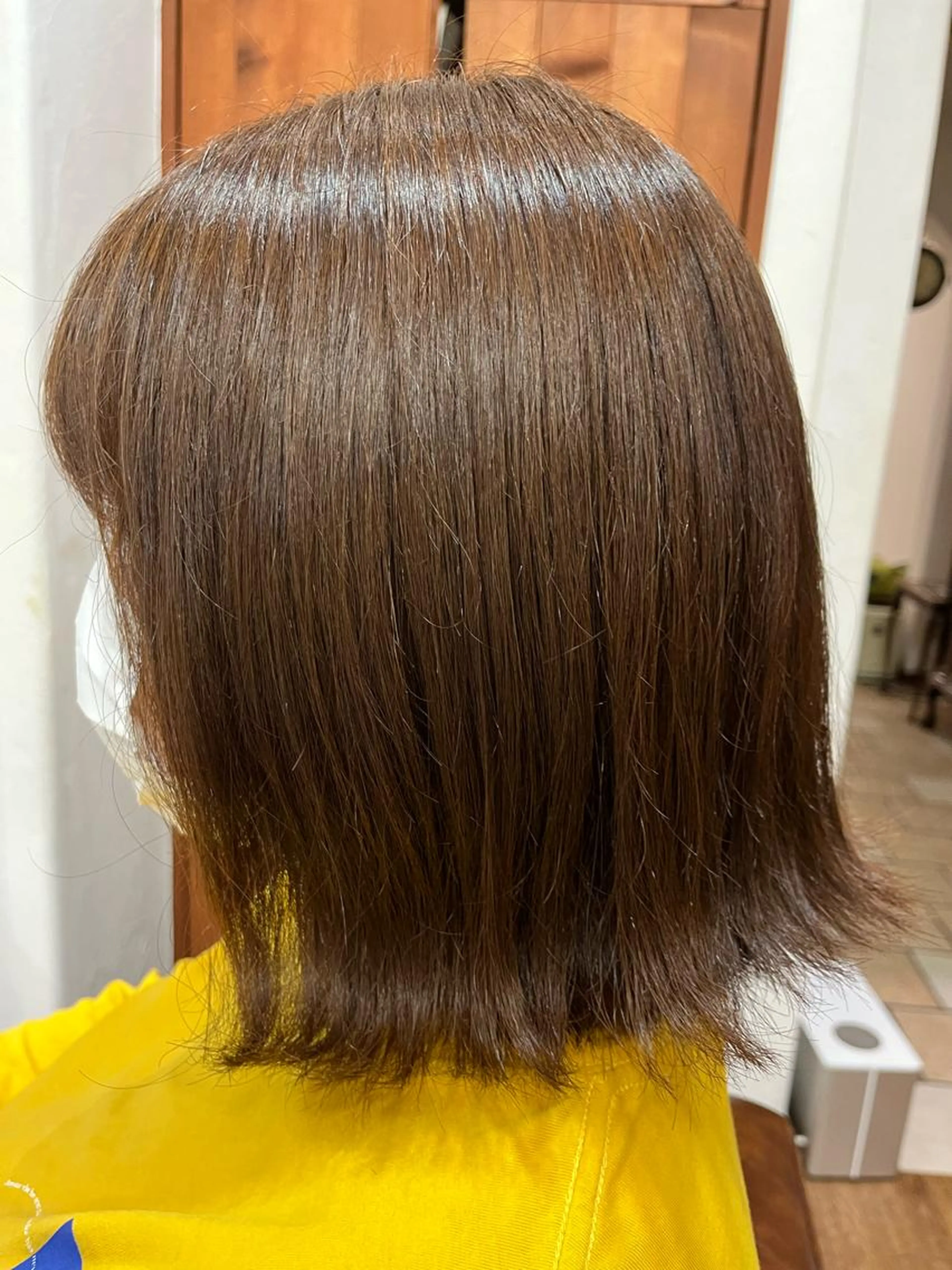 全体ワンカラー+ブローの写真