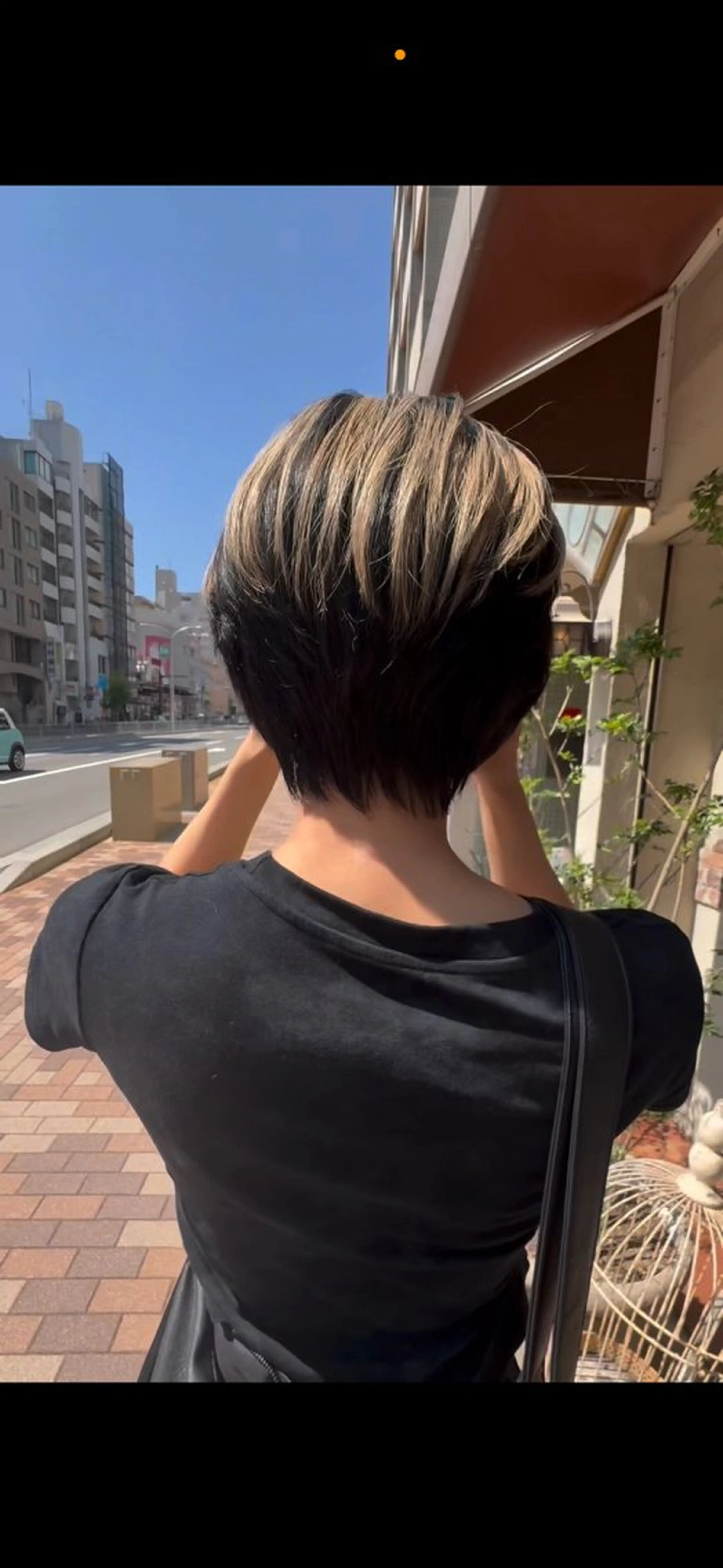 ショート サクラテッセン所属・河本 愛花のヘアスタイル