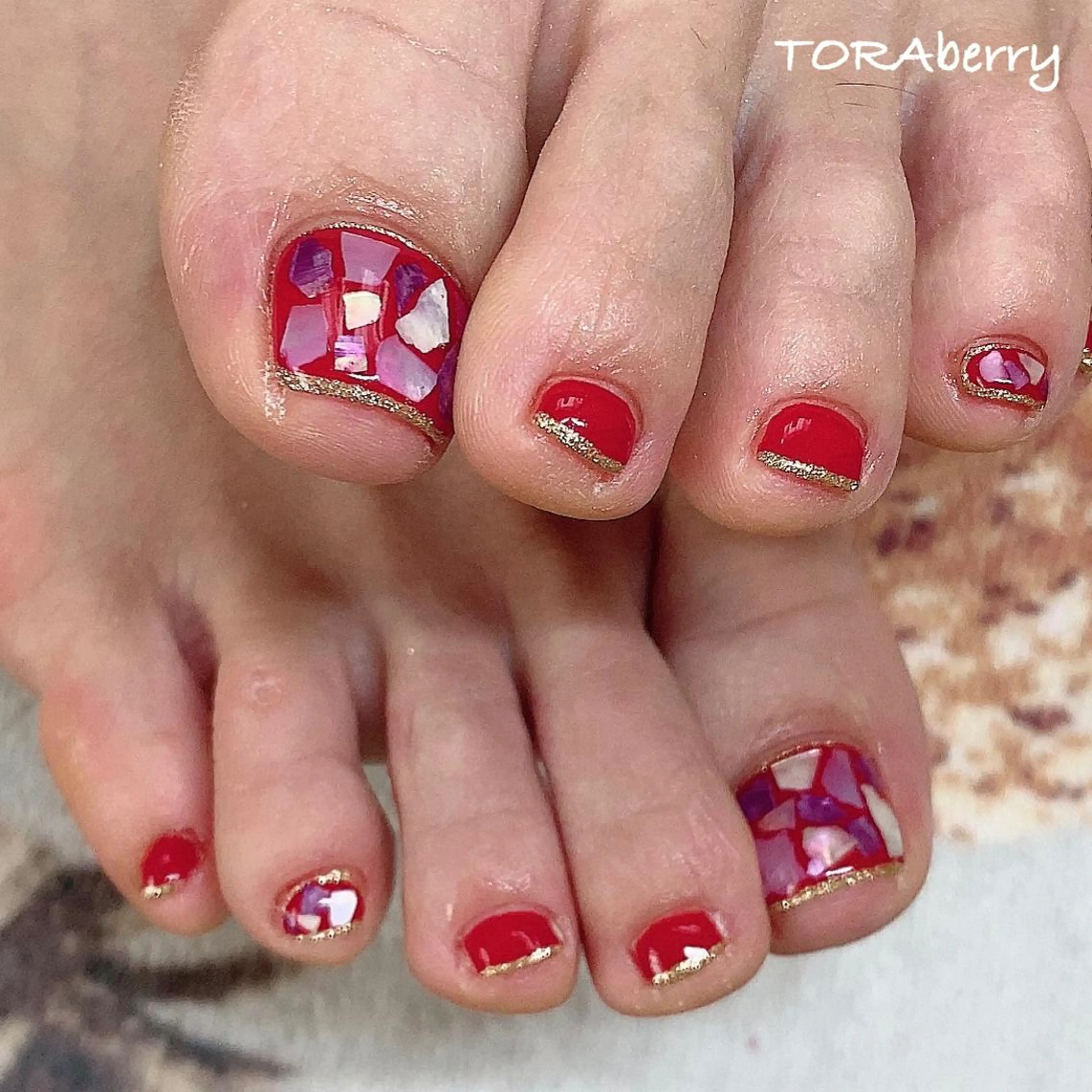 ネイル フットネイル ネイリスト なつみのネイルデザイン