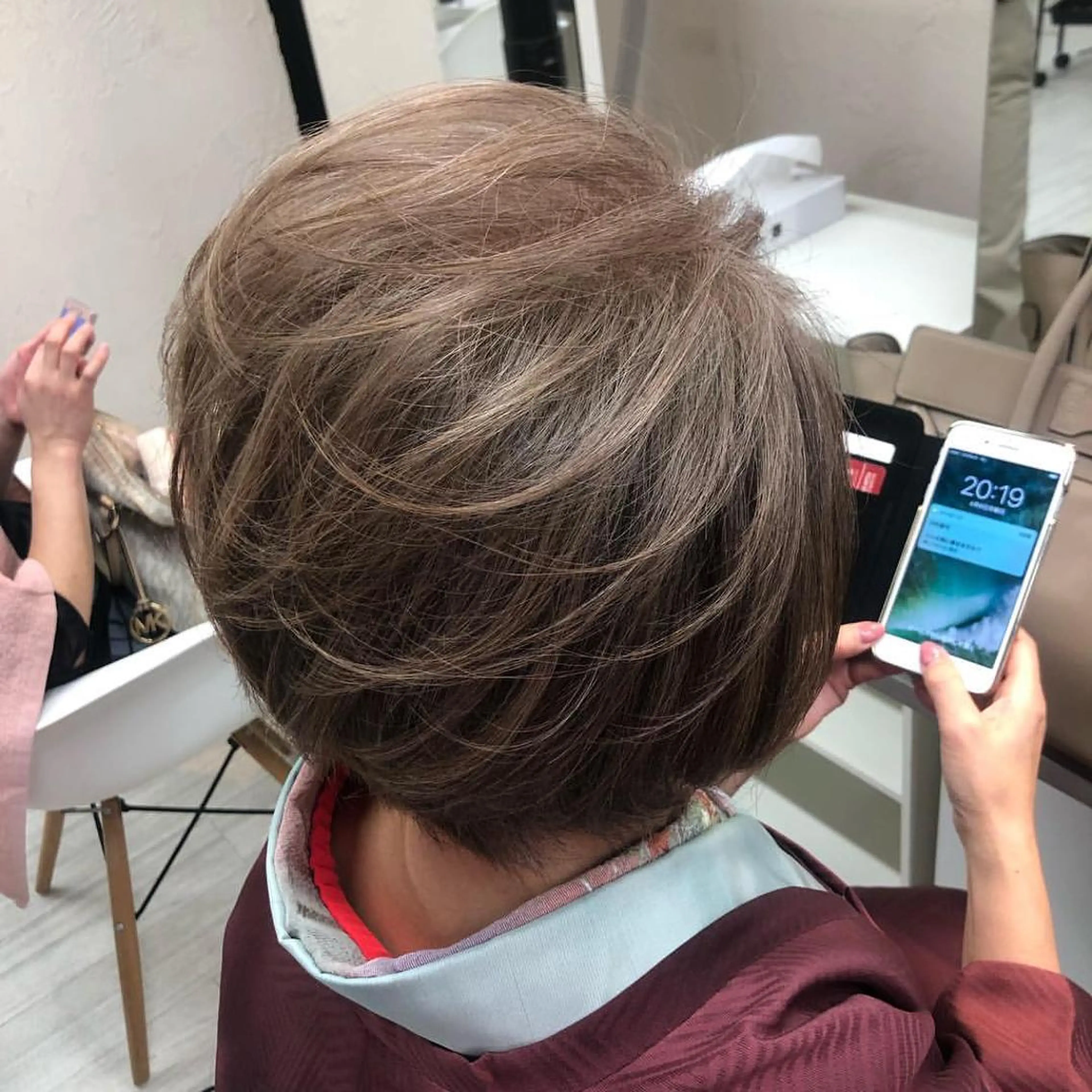 ショート ヘアアレンジ ショートヘア 大天使 まいめろのヘアスタイル