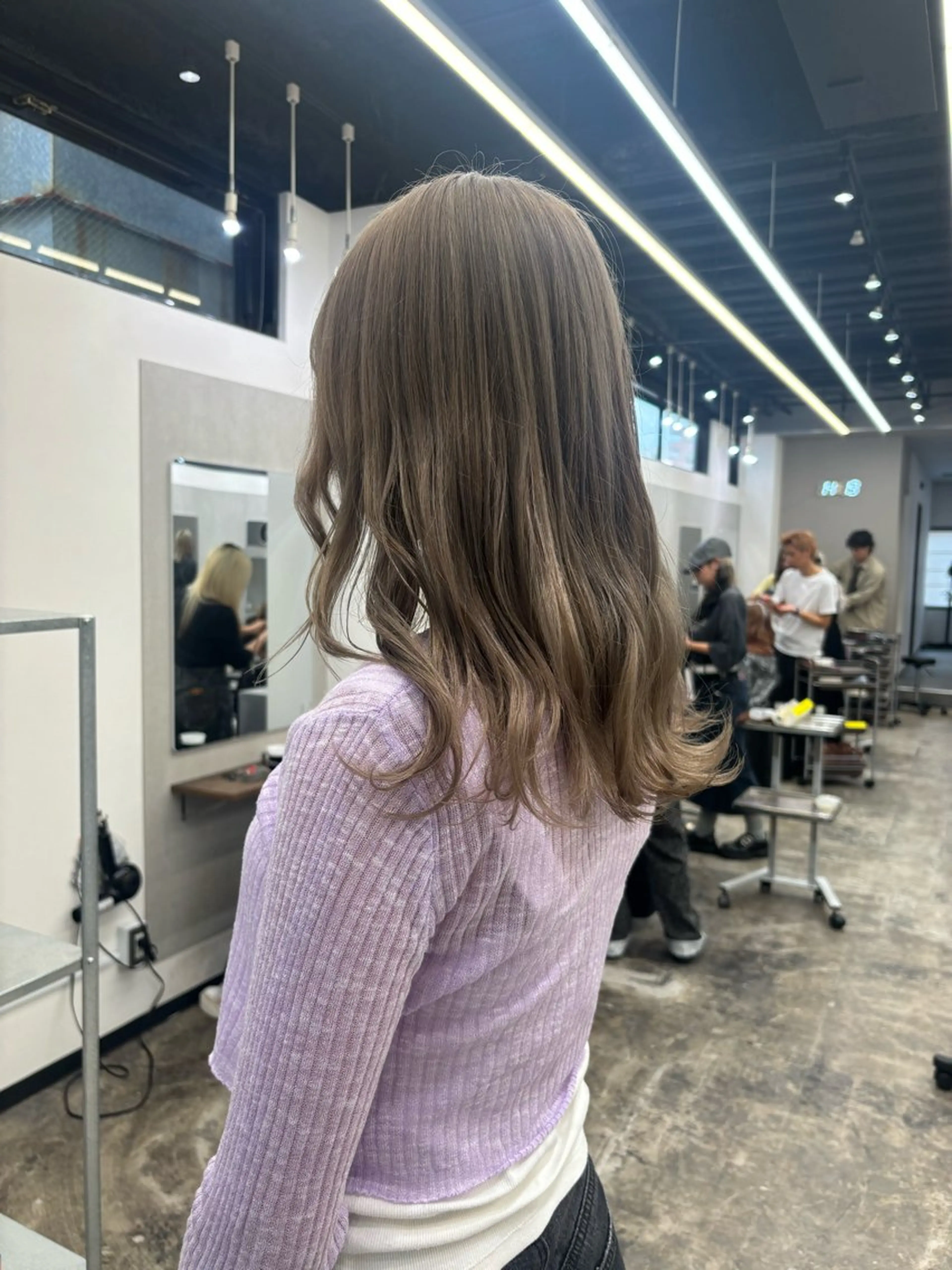 カラー ヘアカラー 🌸ハイトーンカラー ゆずな 🌸のヘアスタイル