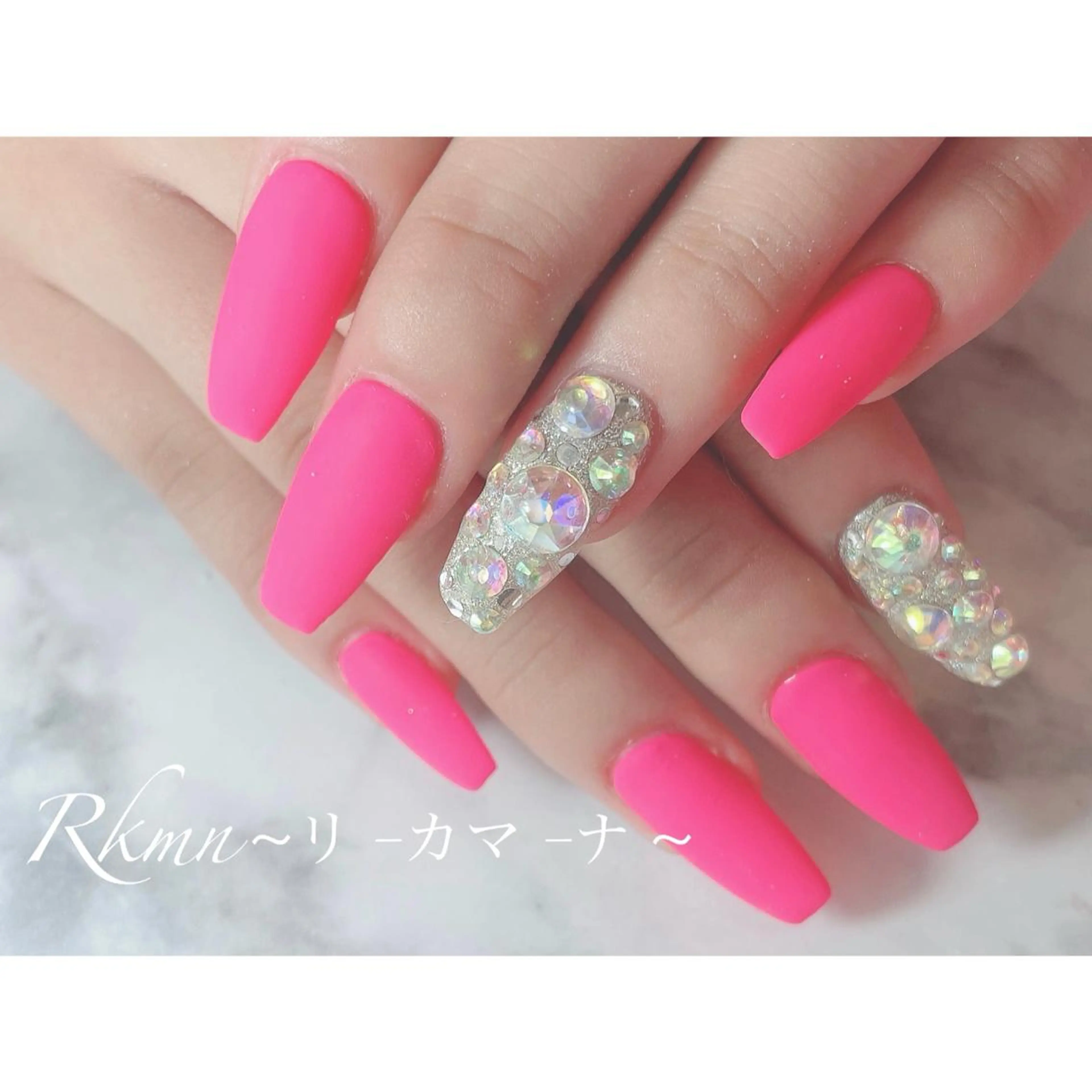 ネイル アートネイル フレンチネイル ジェルネイル グラデーション マットネイル ハンドネイル フットネイル ハンドケア Rkmn ~リ-カマ-ナ~のネイルデザイン