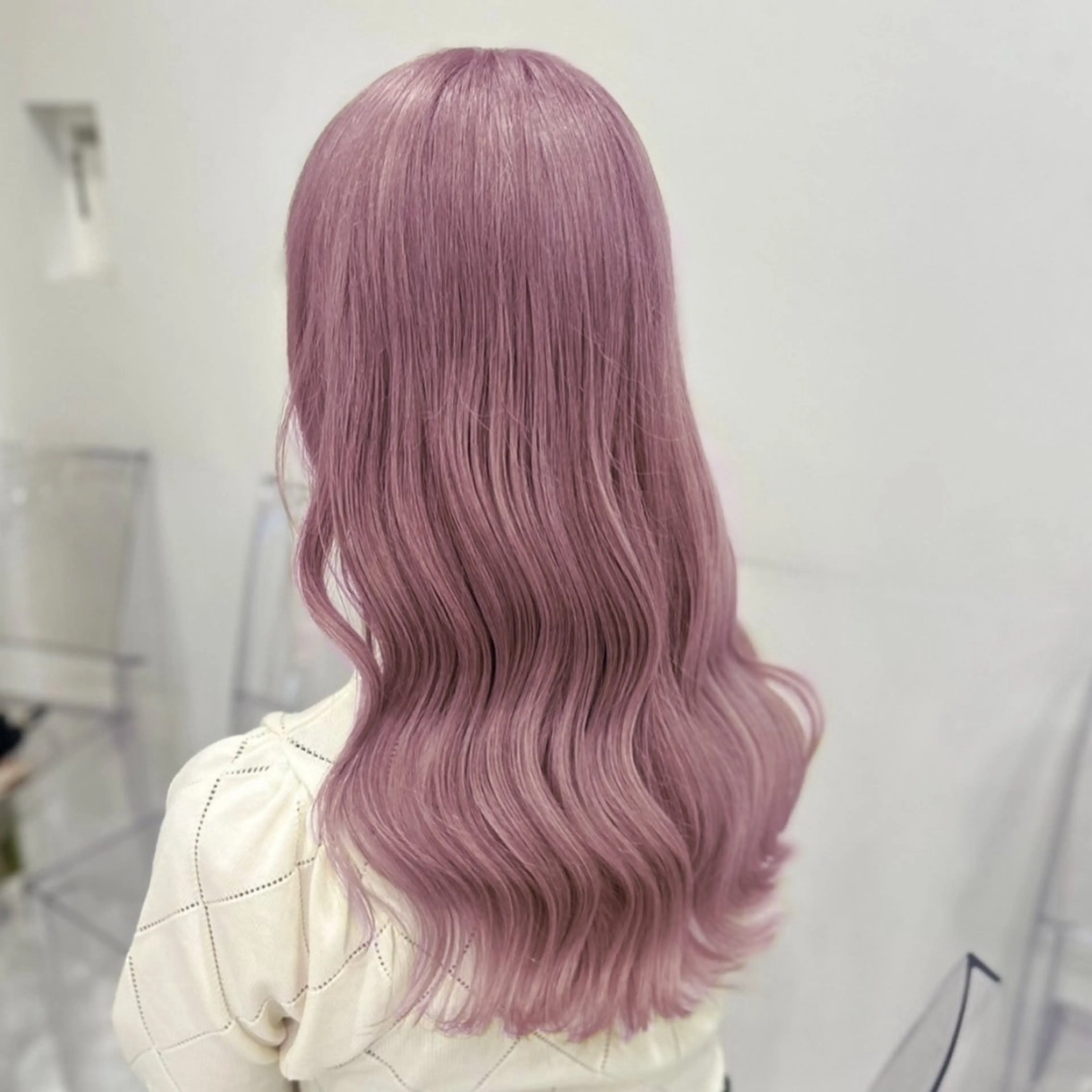 ミディアム カラー 🎀🧁ダメージレス 艶髪カラー🧁🎀のヘアスタイル