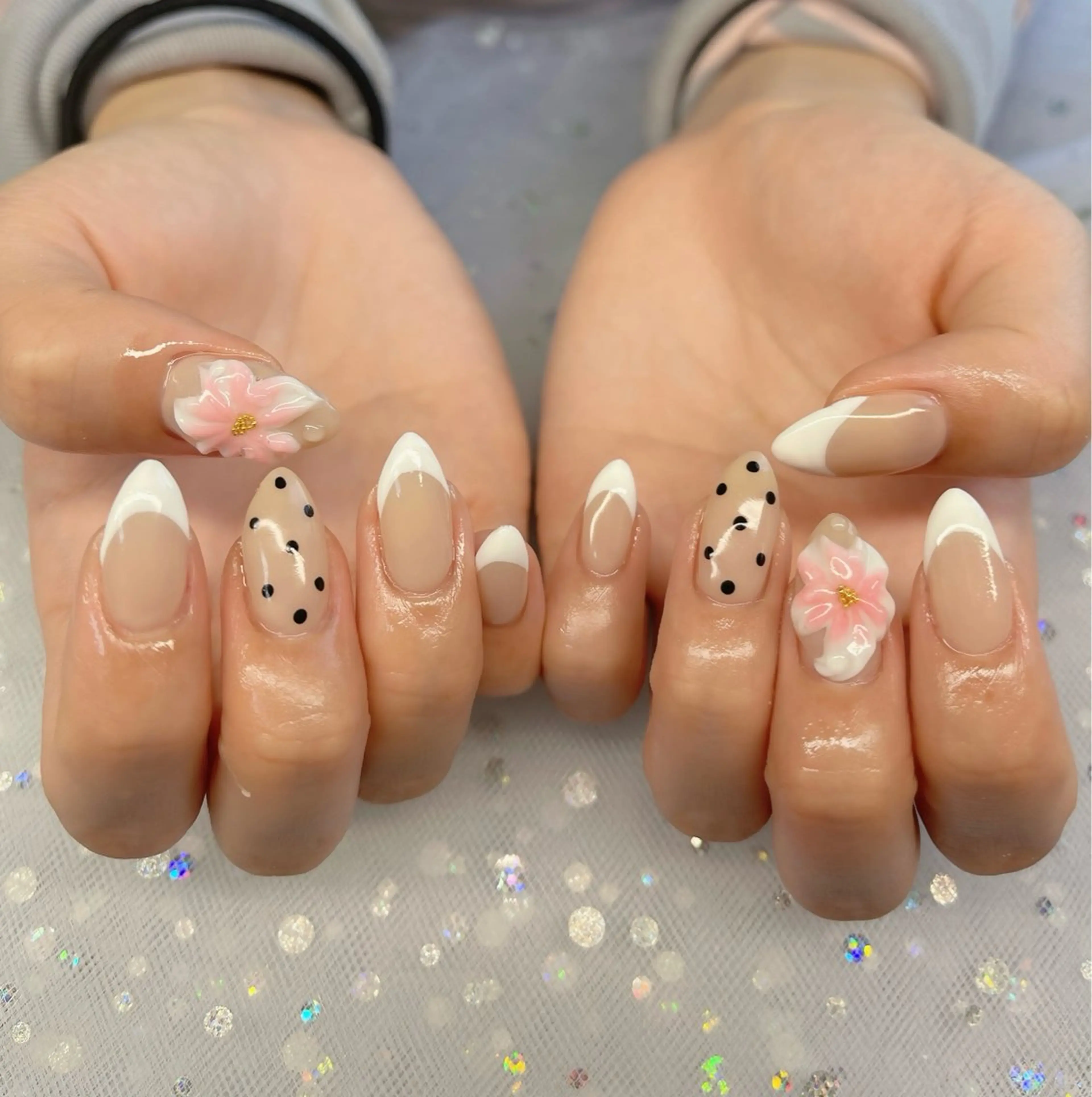 ネイル ハイネイル 自宅サロンのネイルデザイン