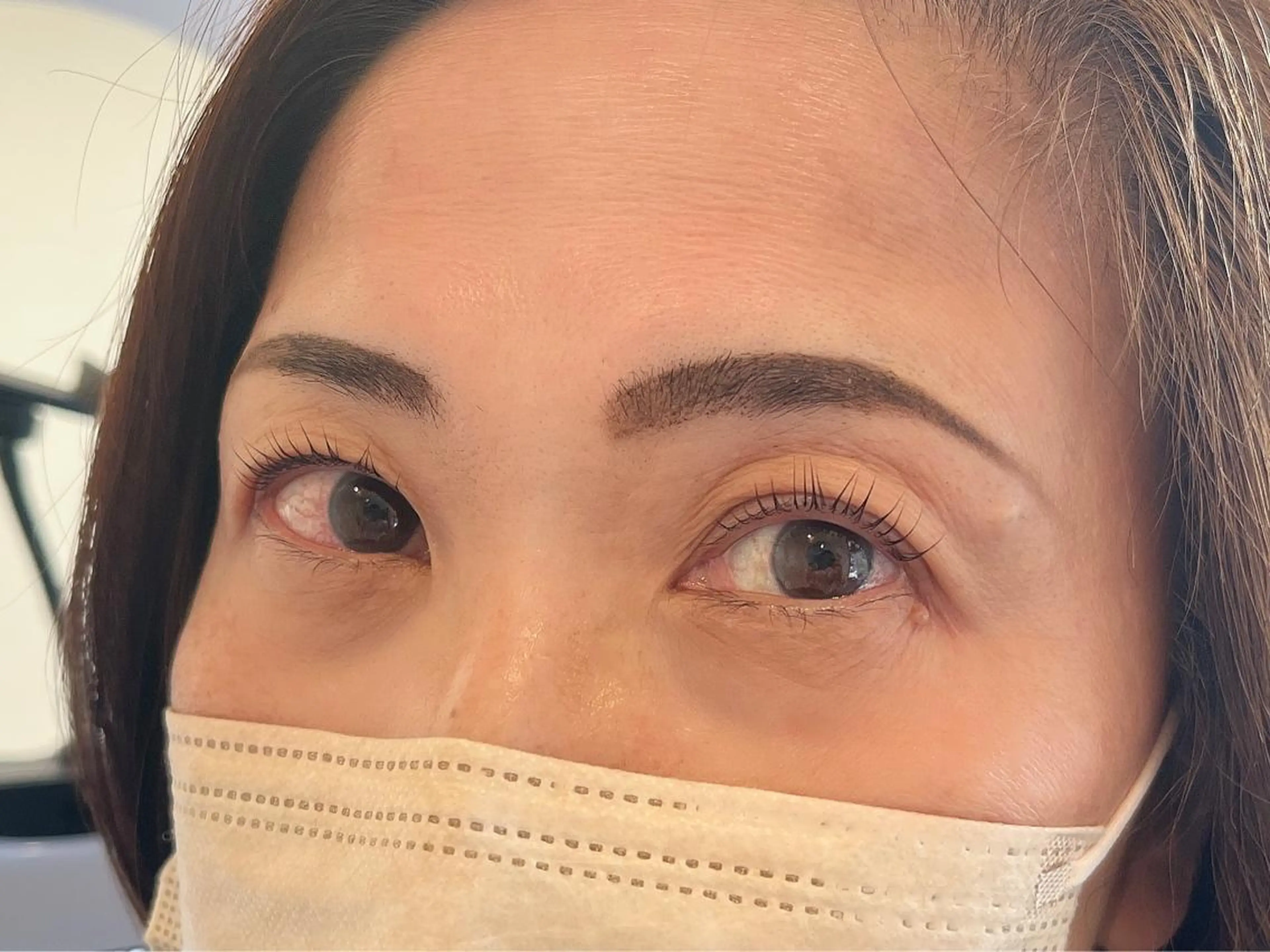 マツエク・マツパ 一重×まつ毛パーマ マツパ 船曳 鈴菜のヘアスタイル