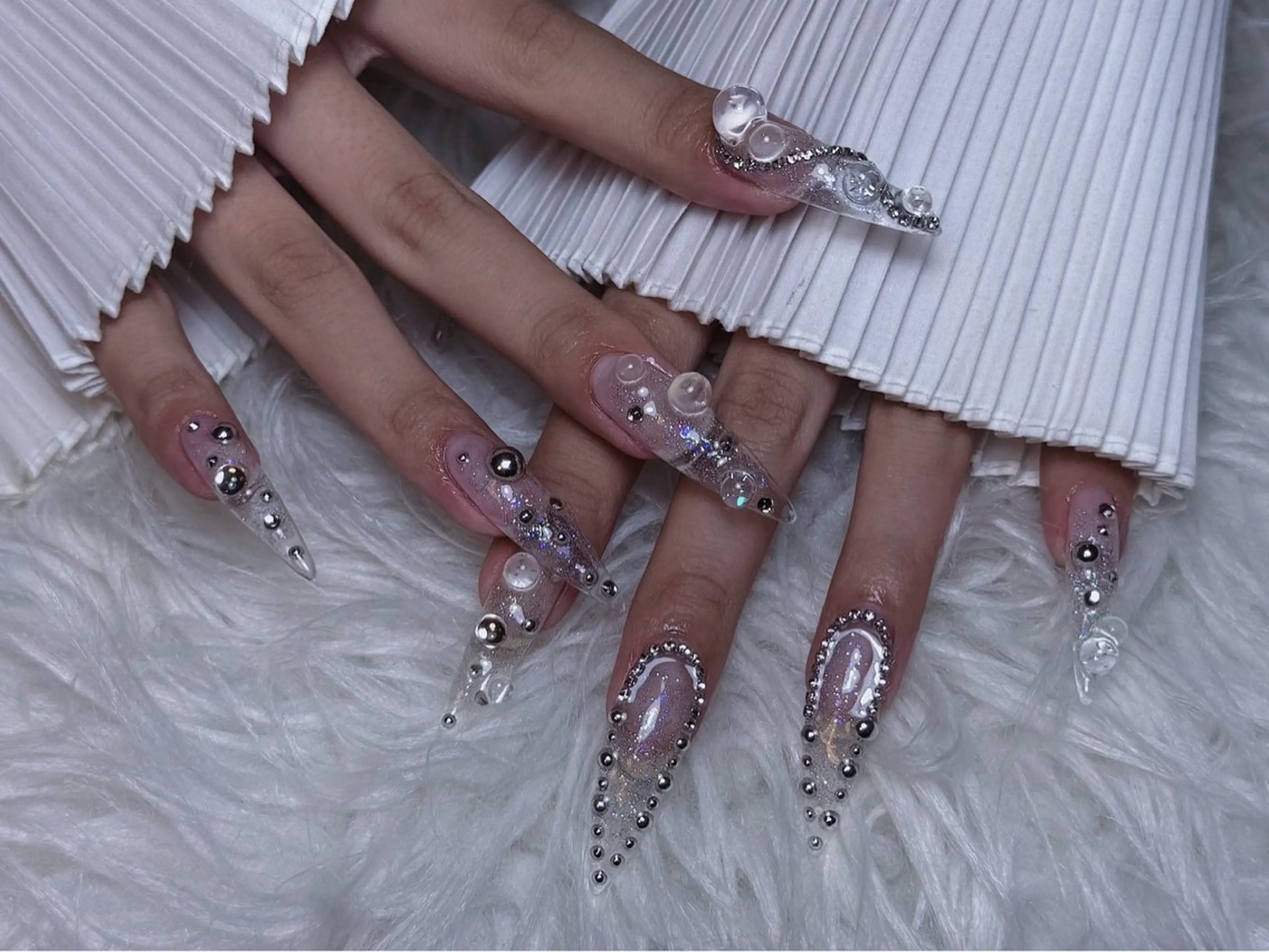 ネイル ☁️Yun nail Rin☁️のネイルデザイン