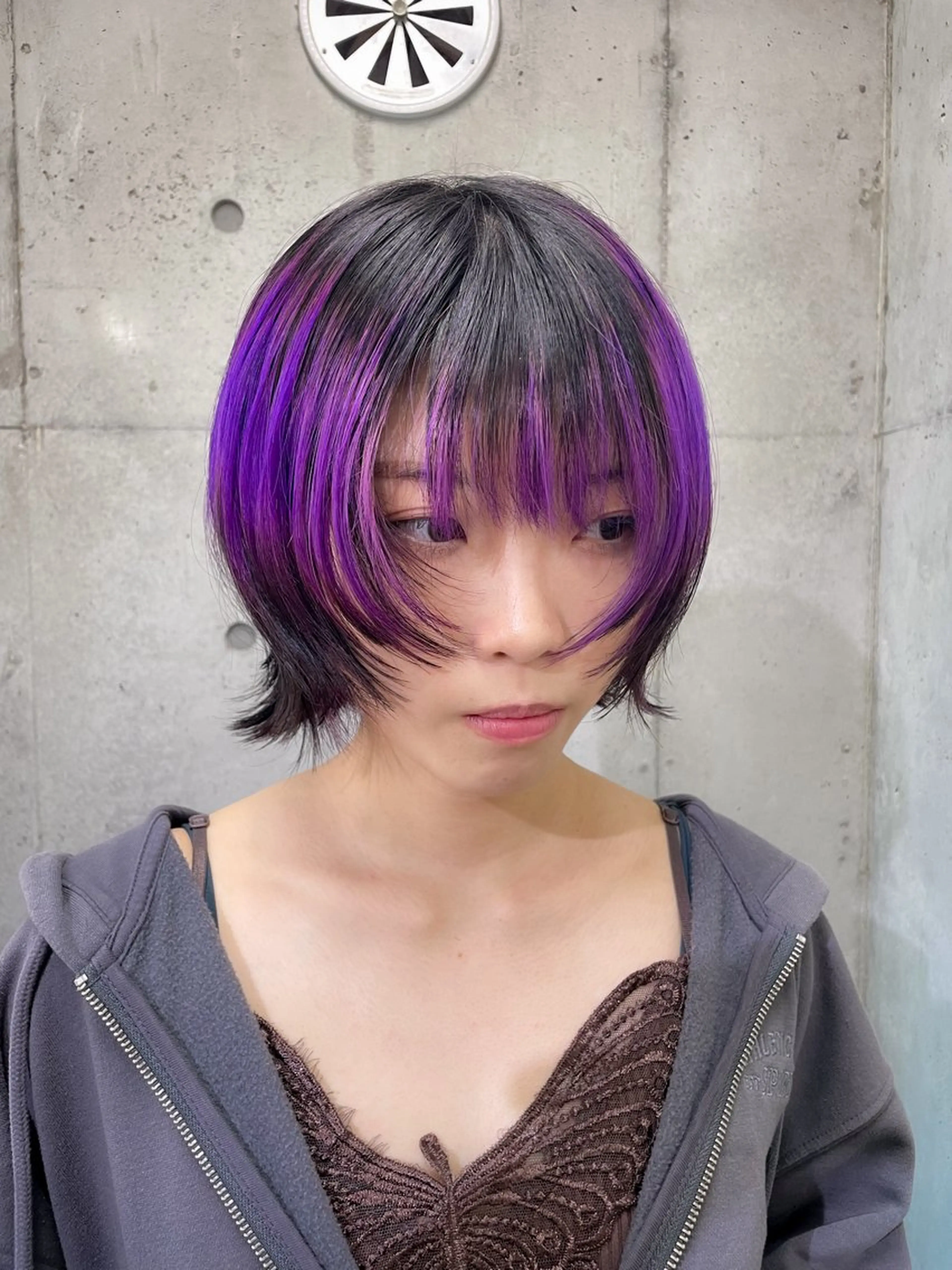 ショート カット ヘアカラー ハイトーン/ブリーチ /ウルフ⛓️MAKIのヘアスタイル