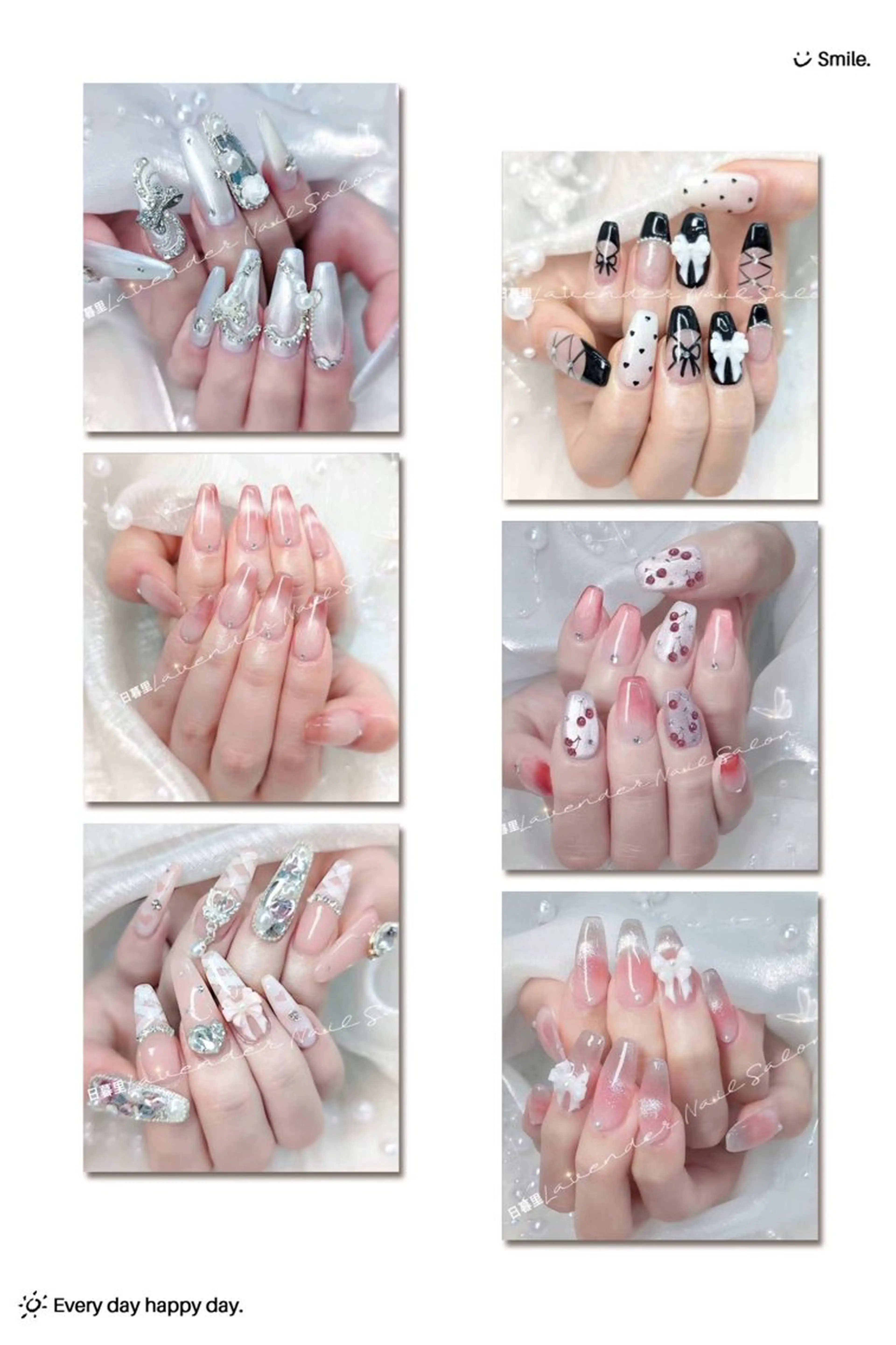 ネイル ジェルネイル 韓国ネイル パラジェル ソフトジェル ストーンネイル 日暮里2 lavenderのネイルデザイン