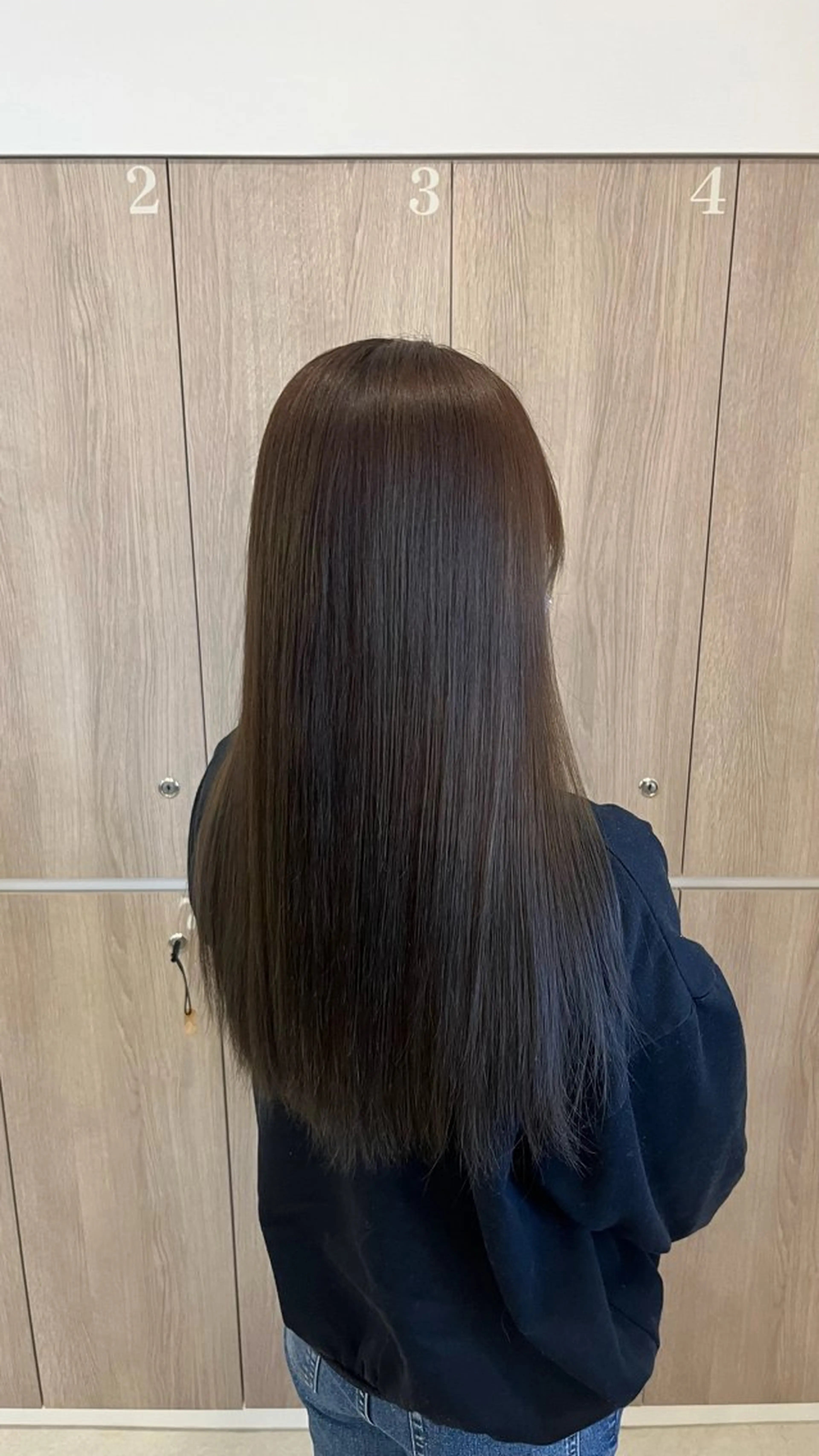 カラー ルプラボウ ふくい きなりのヘアスタイル