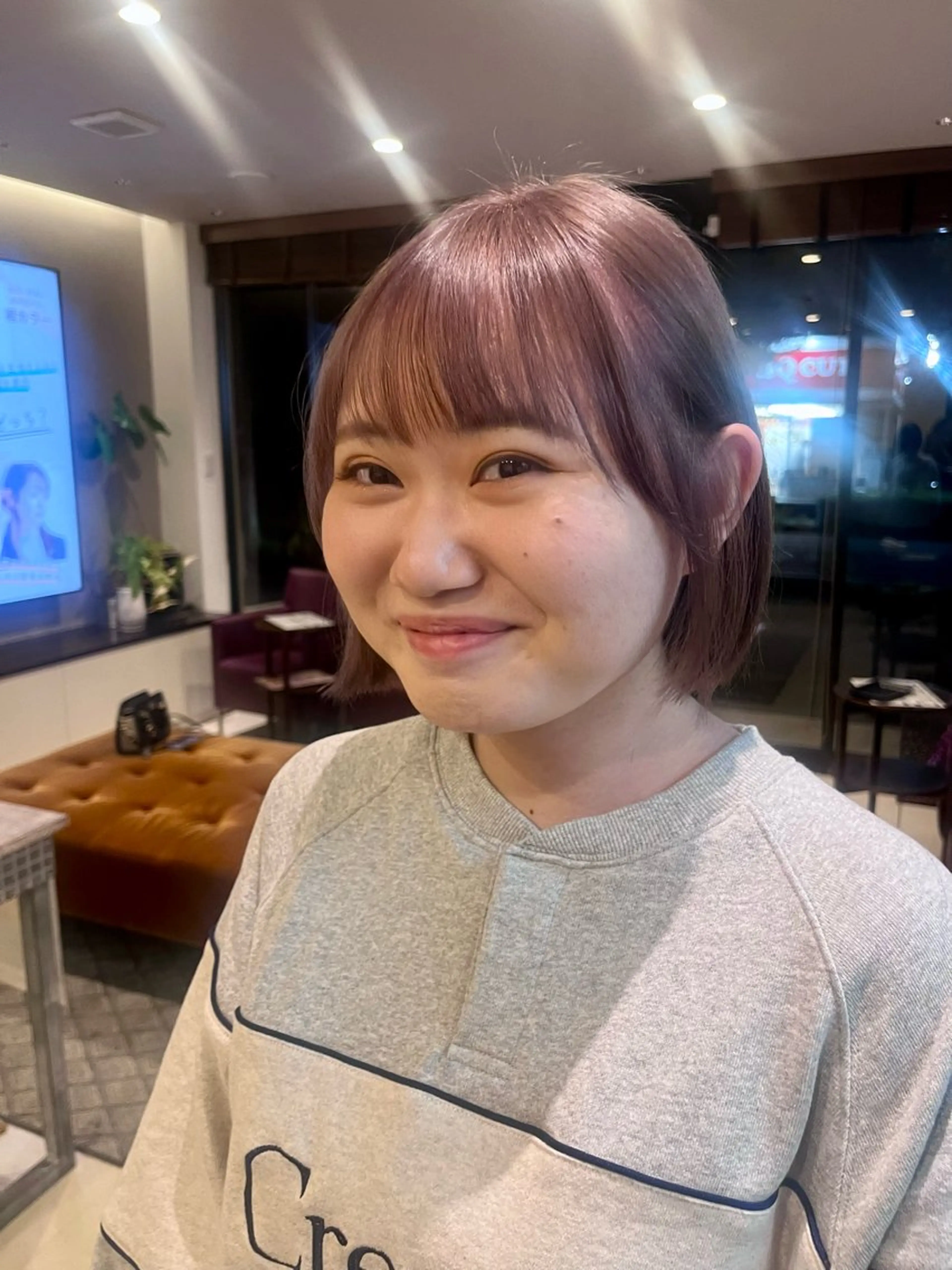 ショート カラー 柔らかい艶暖色 レイヤー🫧姫汝のヘアスタイル