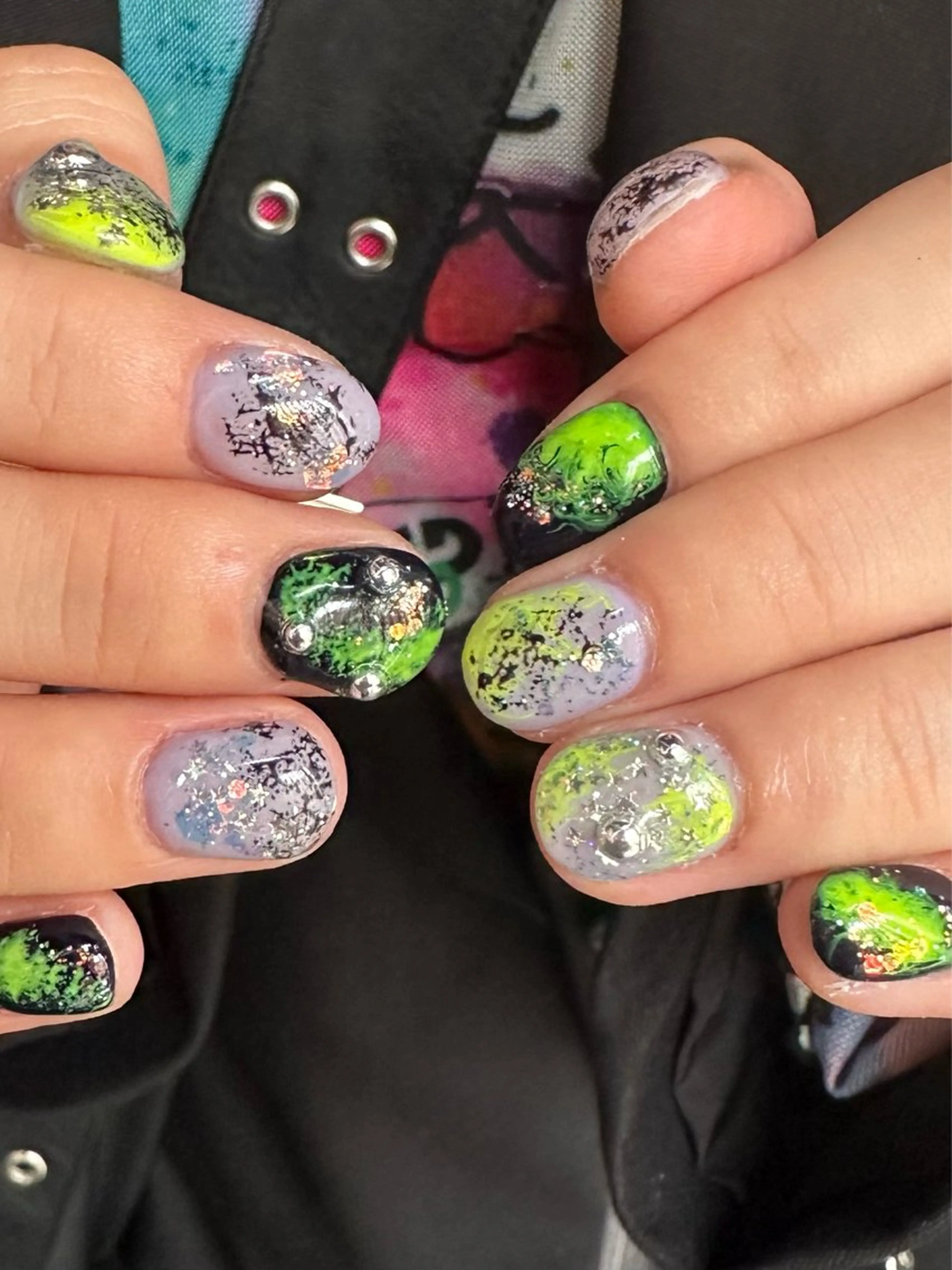 ネイル ハンドネイル フットネイル YukaRyu /癖デザインのネイルデザイン