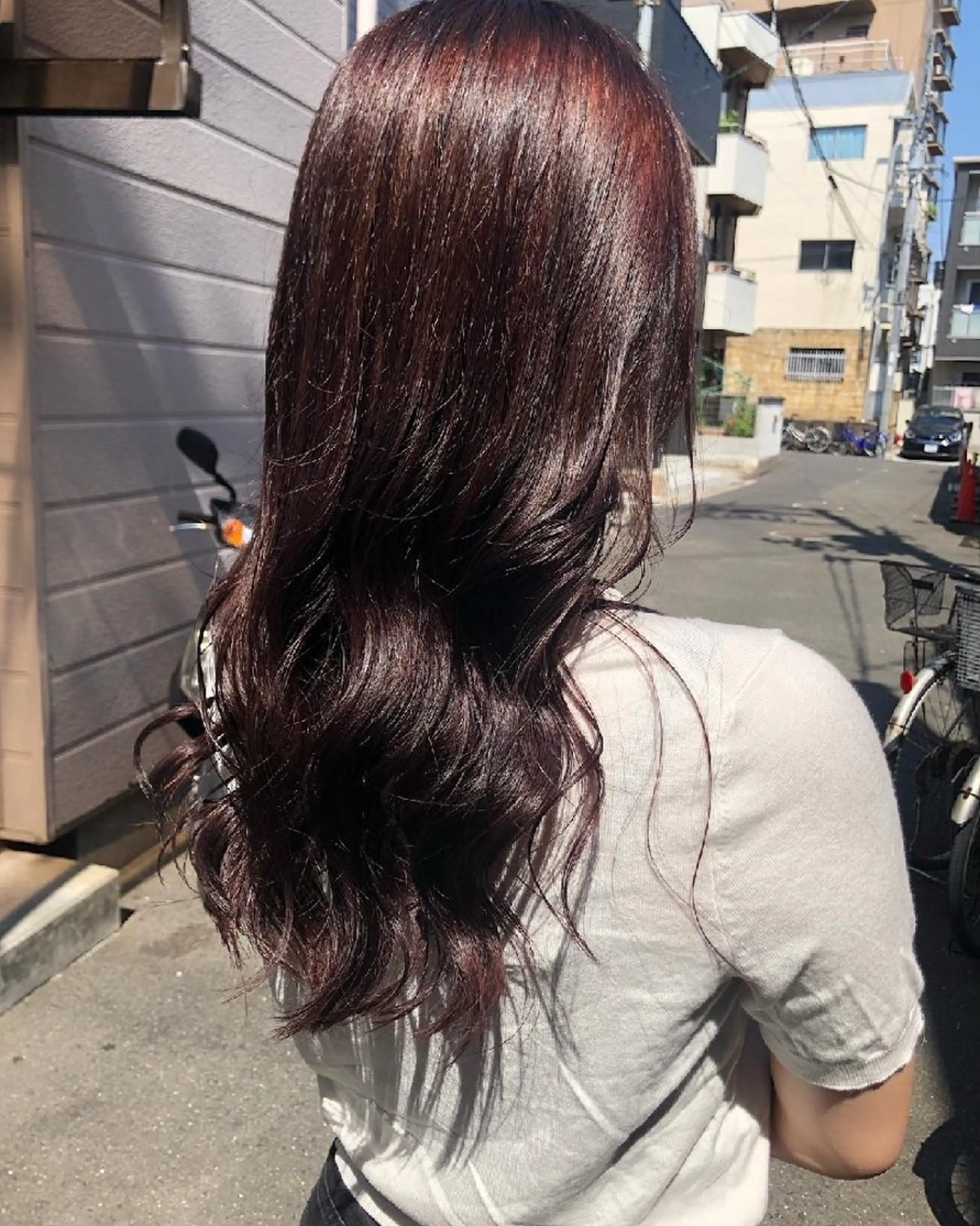カラー 暖色🍎透明感カラー 🩵小林かりんのヘアスタイル