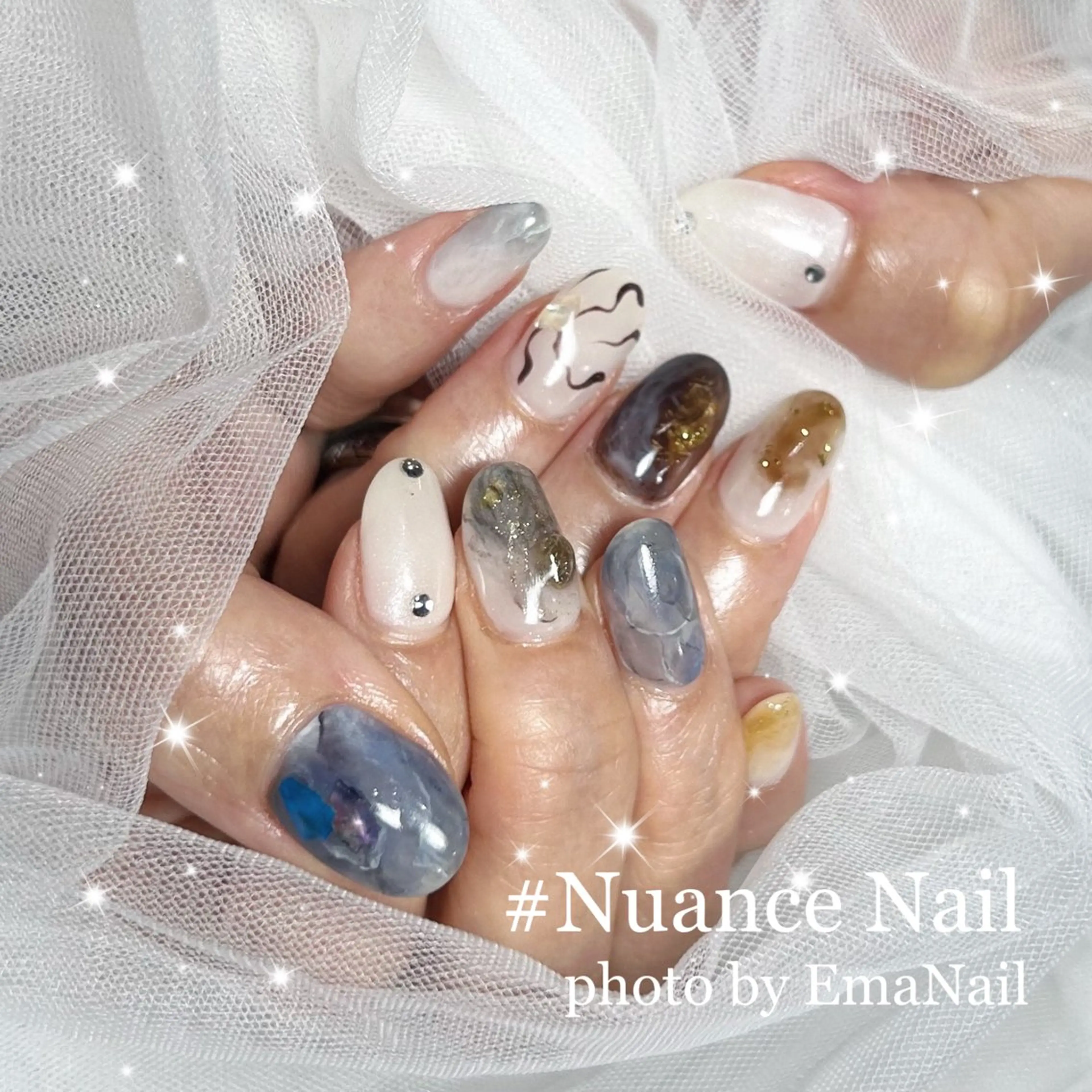 ネイル ハンドネイル EmaNail Miuのネイルデザイン