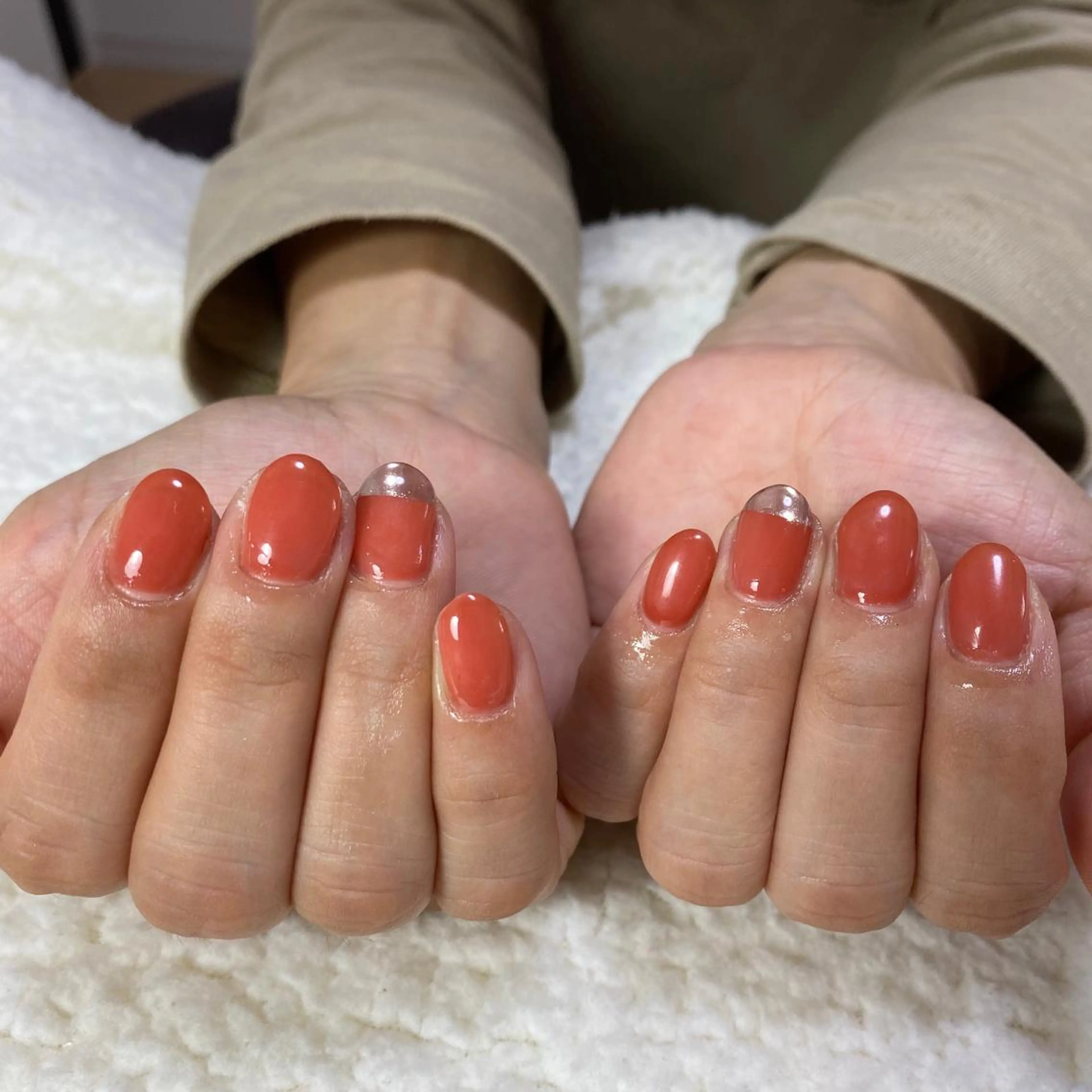 ネイル フレンチネイル ミラーネイル ハンドネイル COCO +のエステ・リラクイメージ