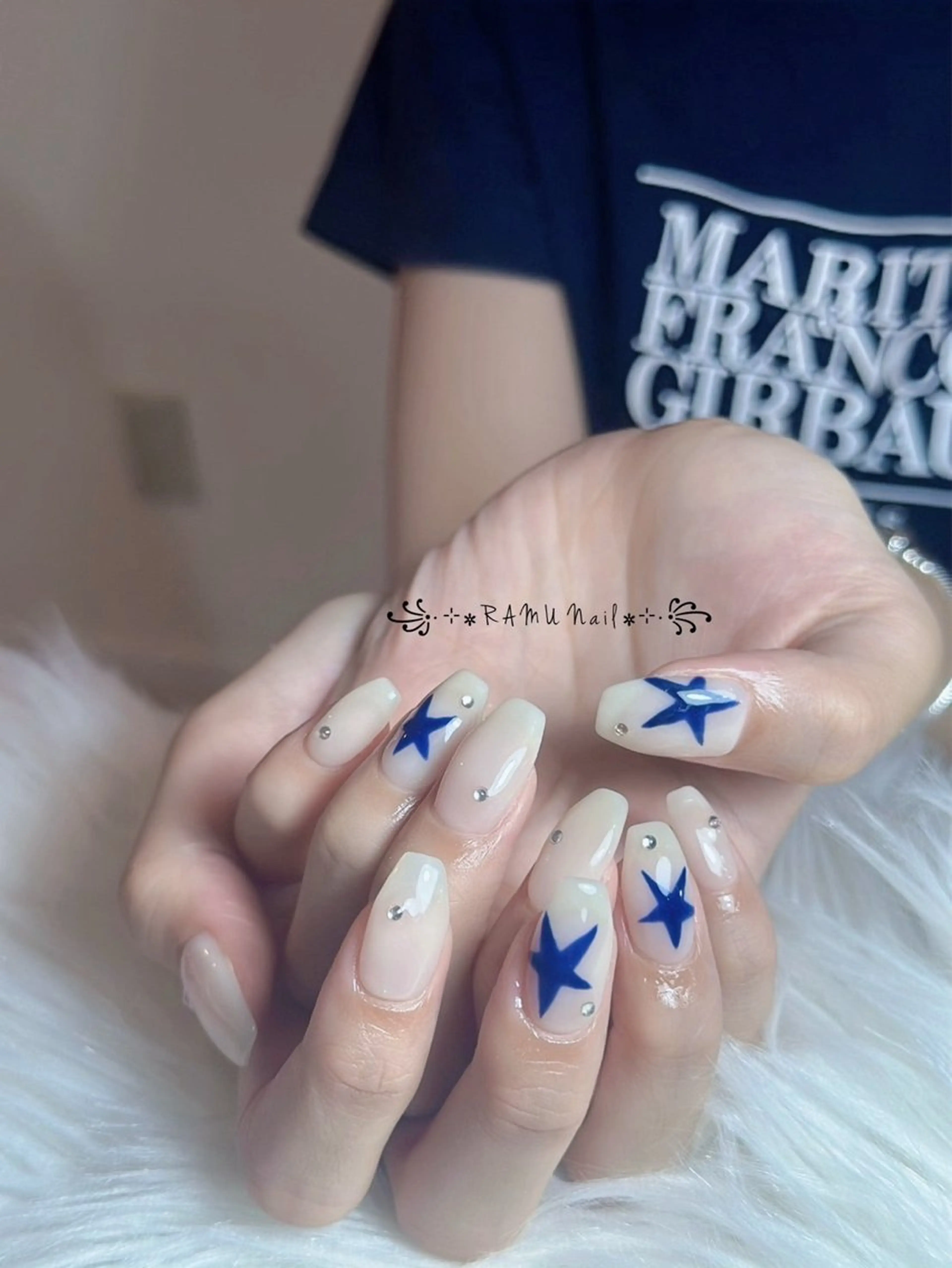 ネイル キラキラネイル マグネットネイル ミラーネイル ピンク ストーンネイル ハンドネイル RAMU Nail 恵比寿店のネイルデザイン