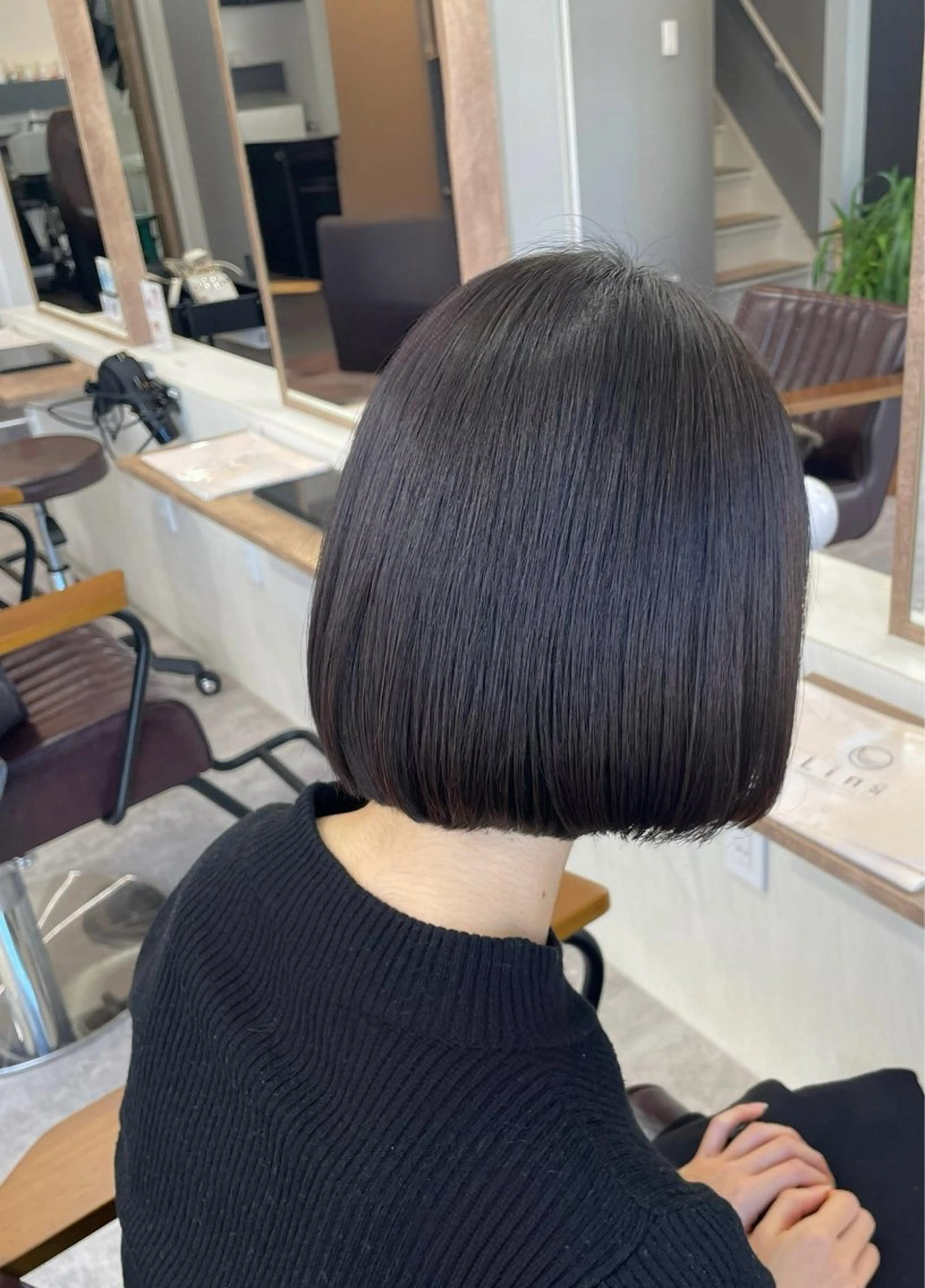ショート ボブ カット 森田 亜海のヘアスタイル