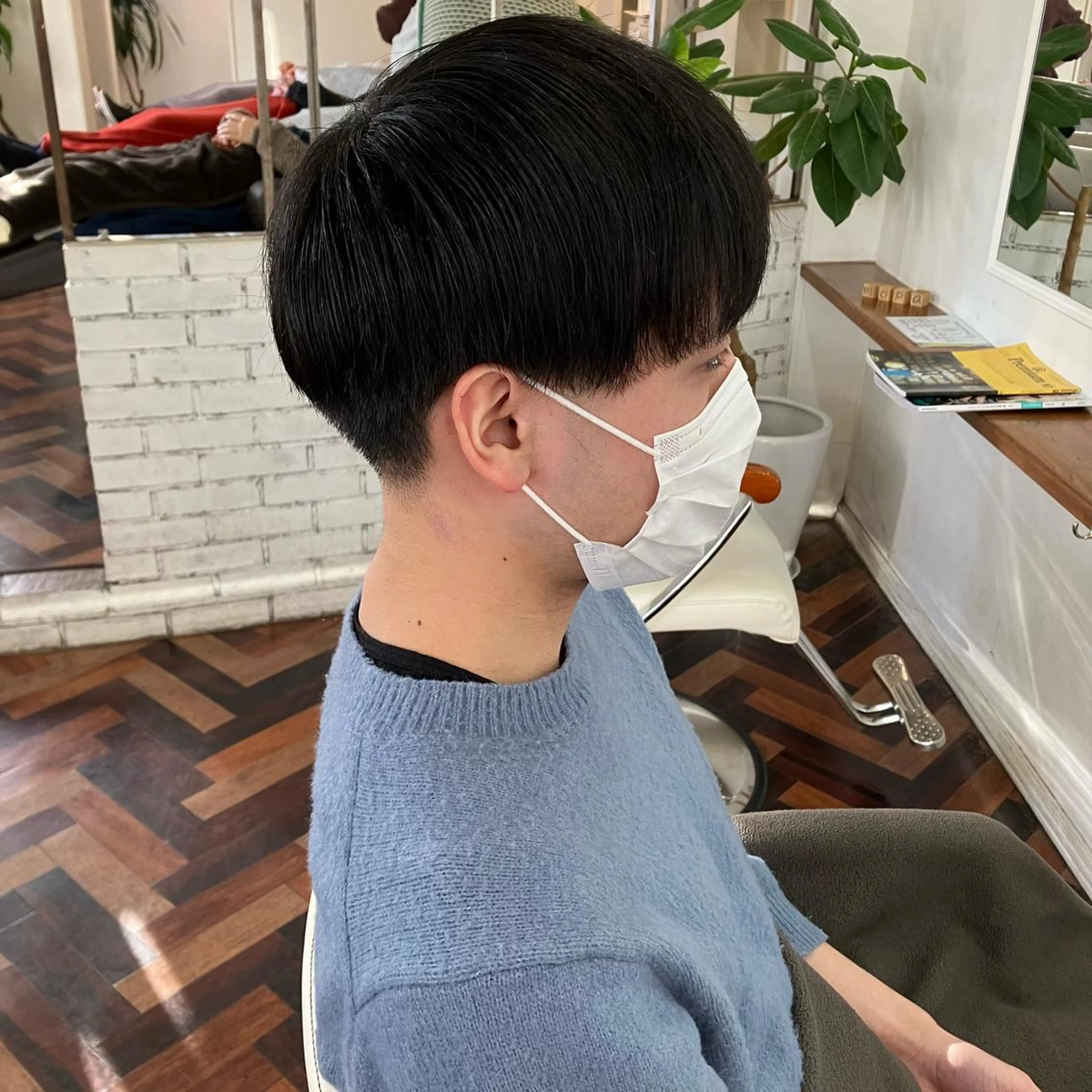 ショート メンズ カット 佐藤 悠生 メンズパーマ.カットのヘアスタイル