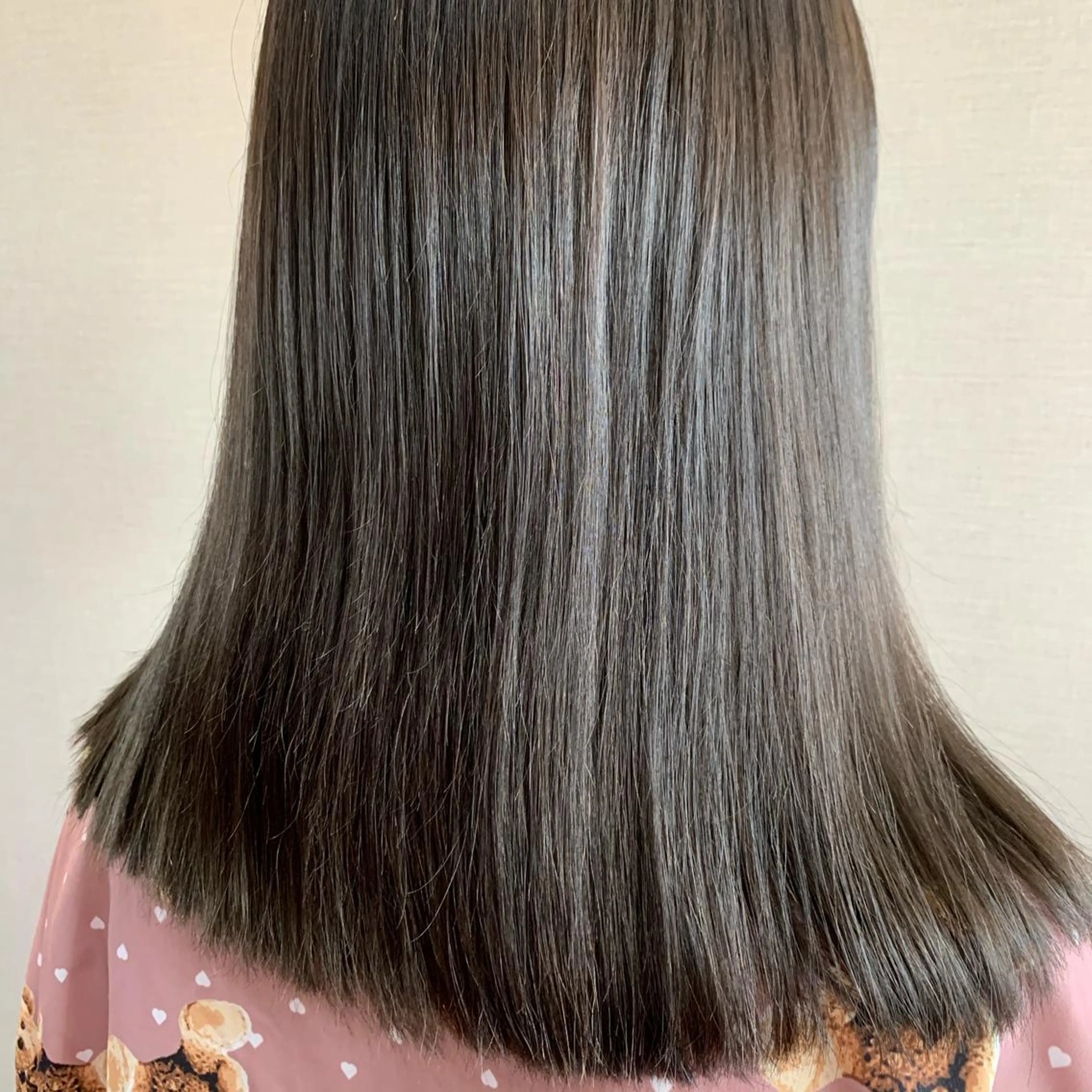 セミロング カラー HairDesign Azurのヘアスタイル