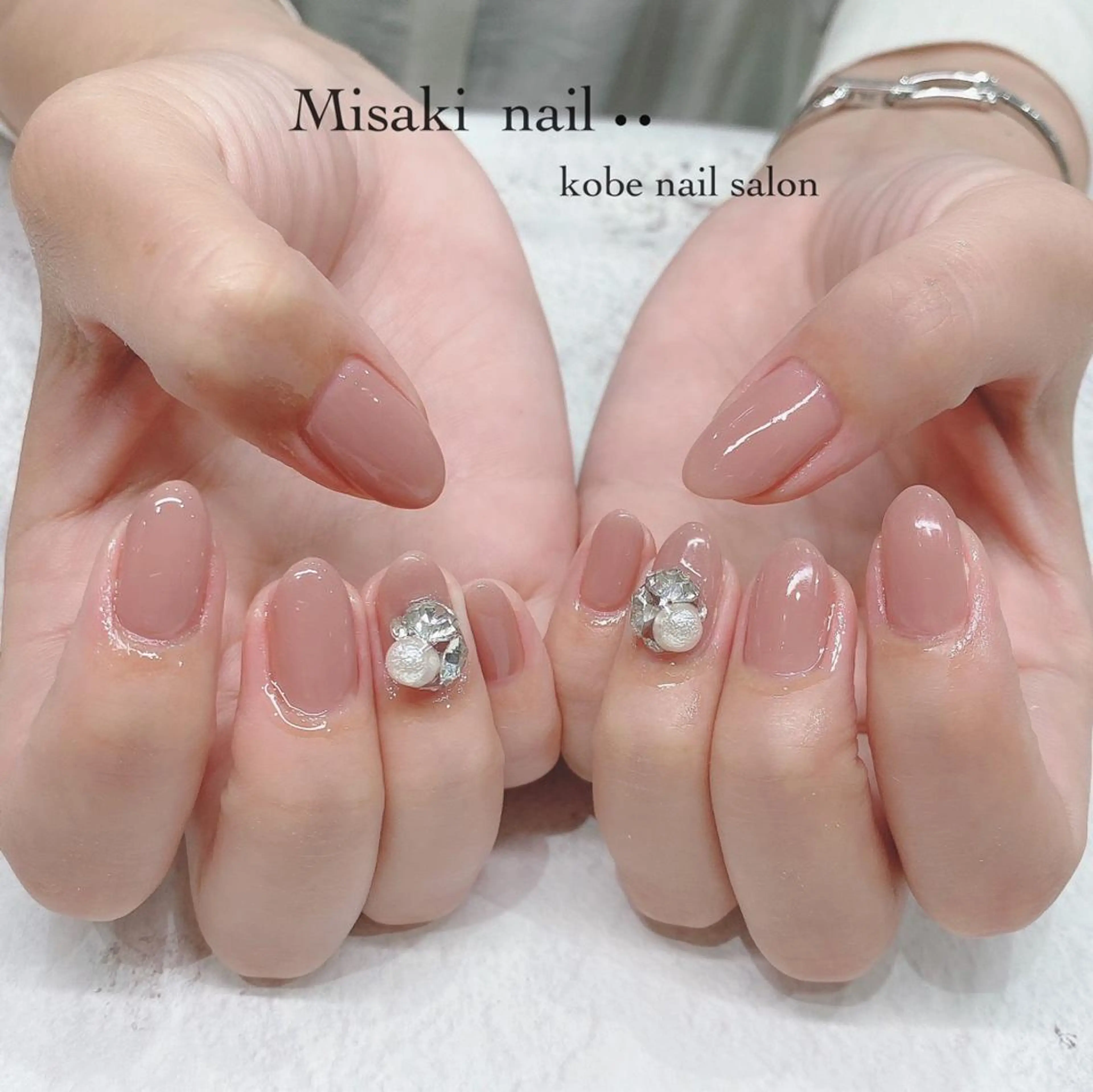 ネイル 韓国ネイル ワンホンネイル ハンドネイル nailsalon miinailsのネイルデザイン