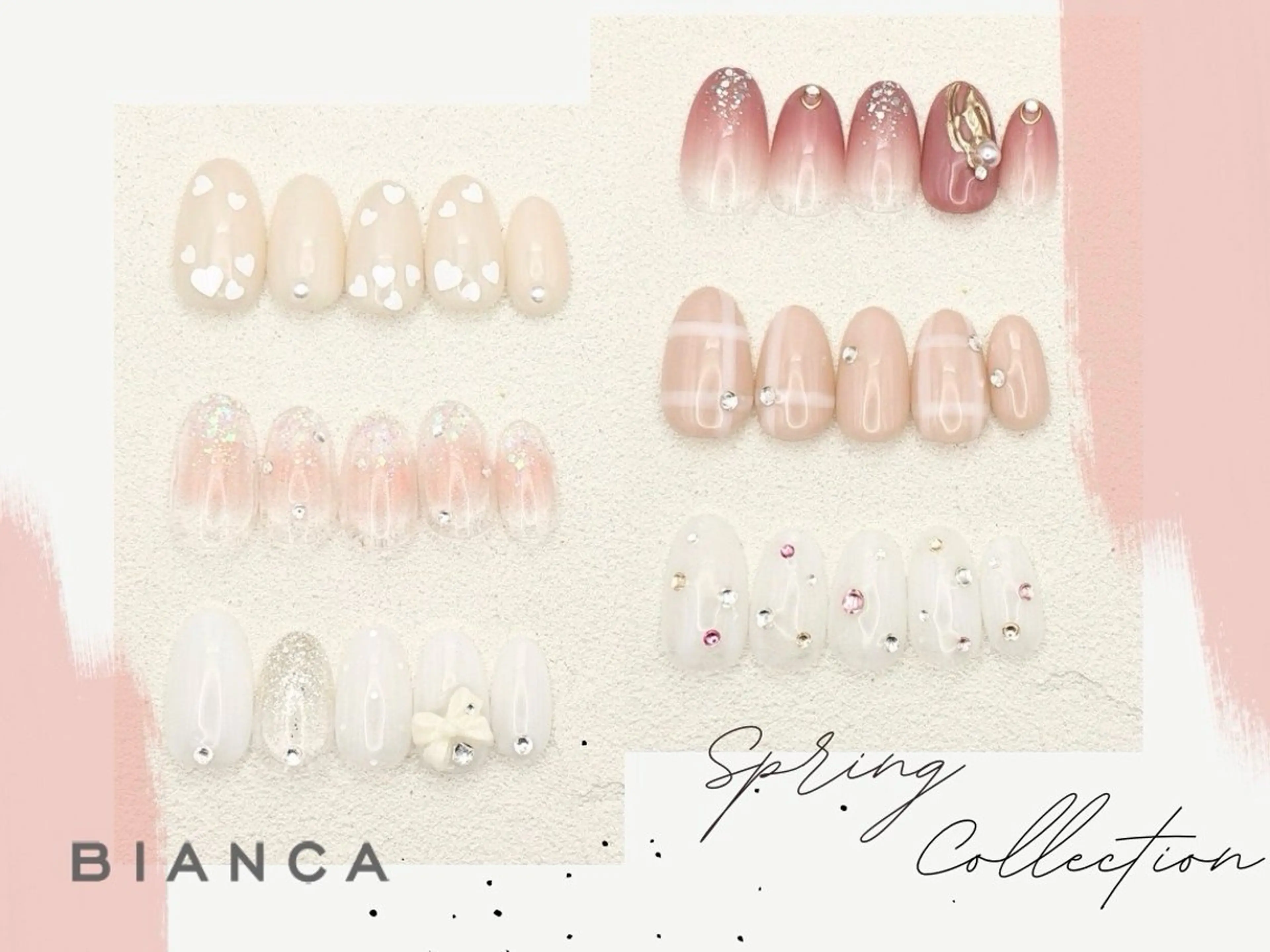 ネイル ハンドネイル Bianca浦和🎀 渋谷のネイルデザイン