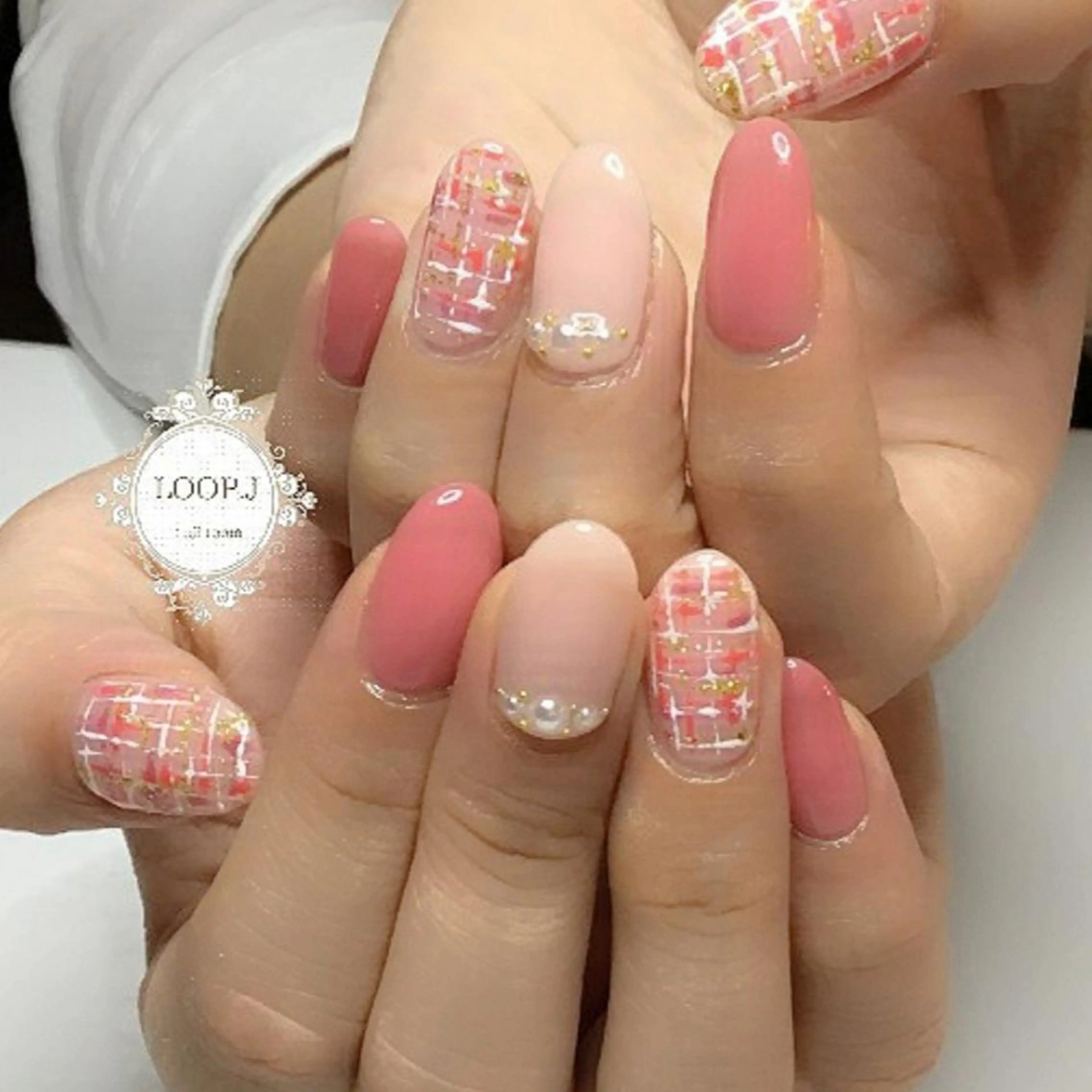 ネイル ハンドネイル おおくぼ めぐみのネイルデザイン