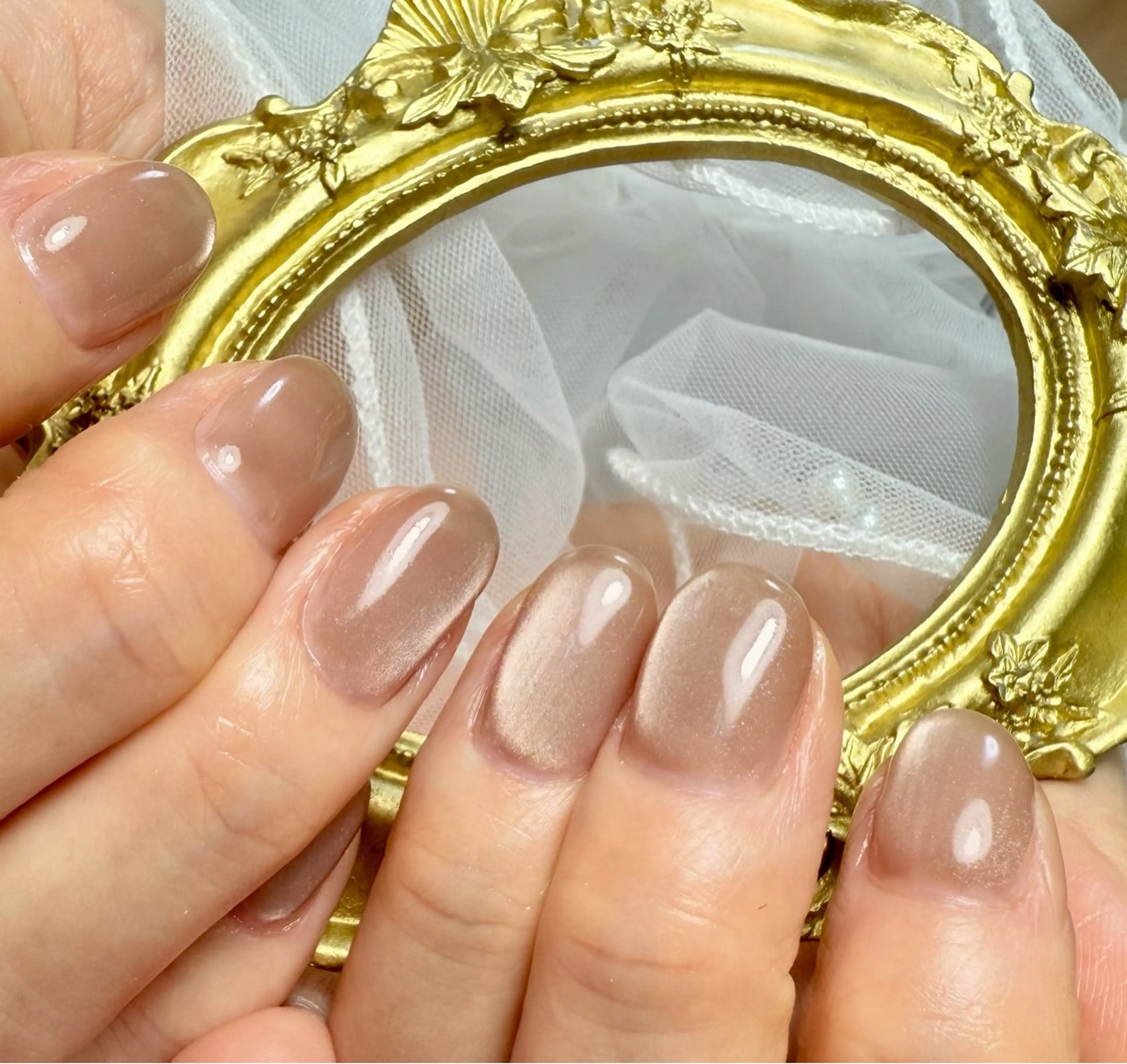 ネイル アニマル柄 アートネイル チークネイル 氷ネイル・うるうるネイル キラキラネイル Mai’s nailのネイルデザイン