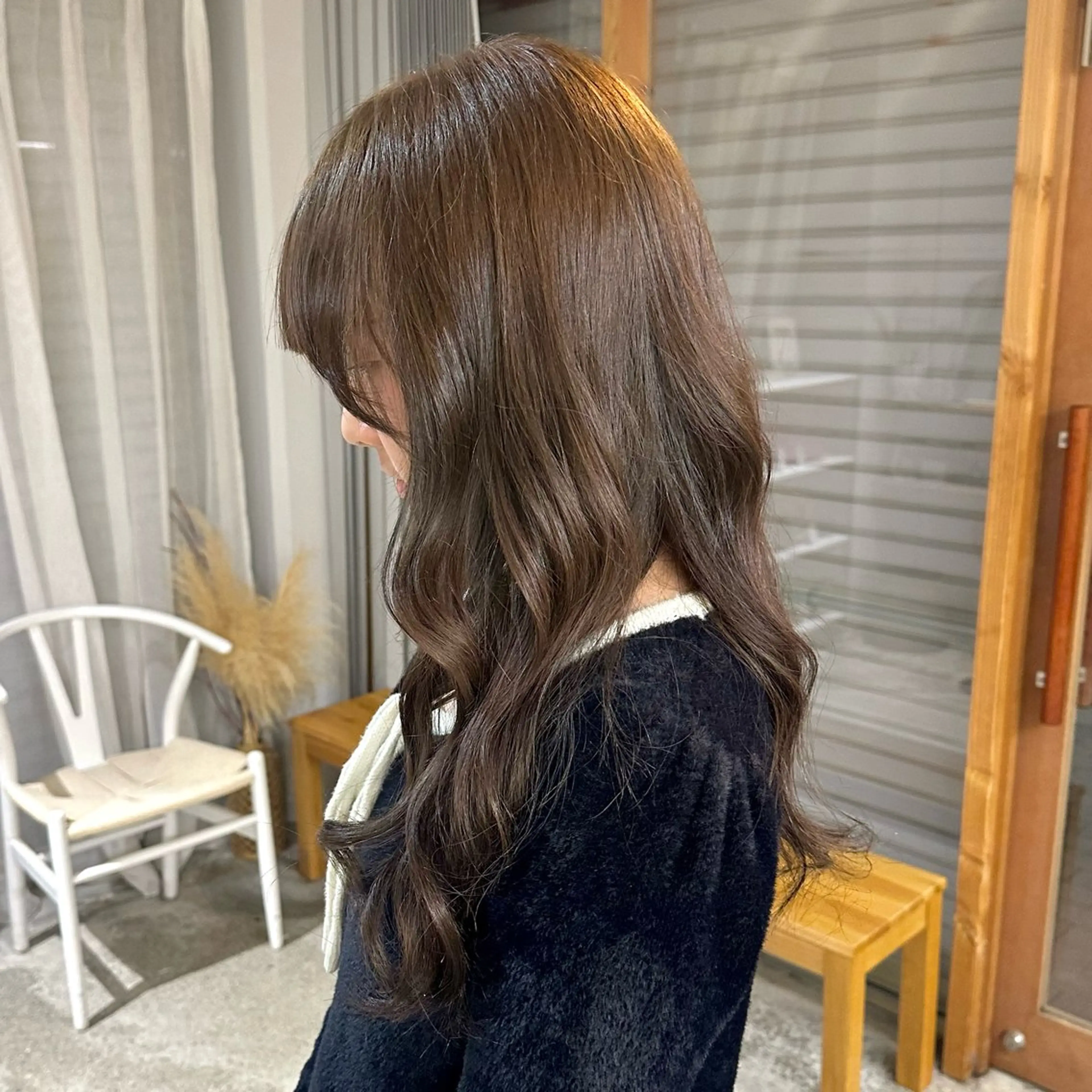 カラー cipre もものヘアスタイル