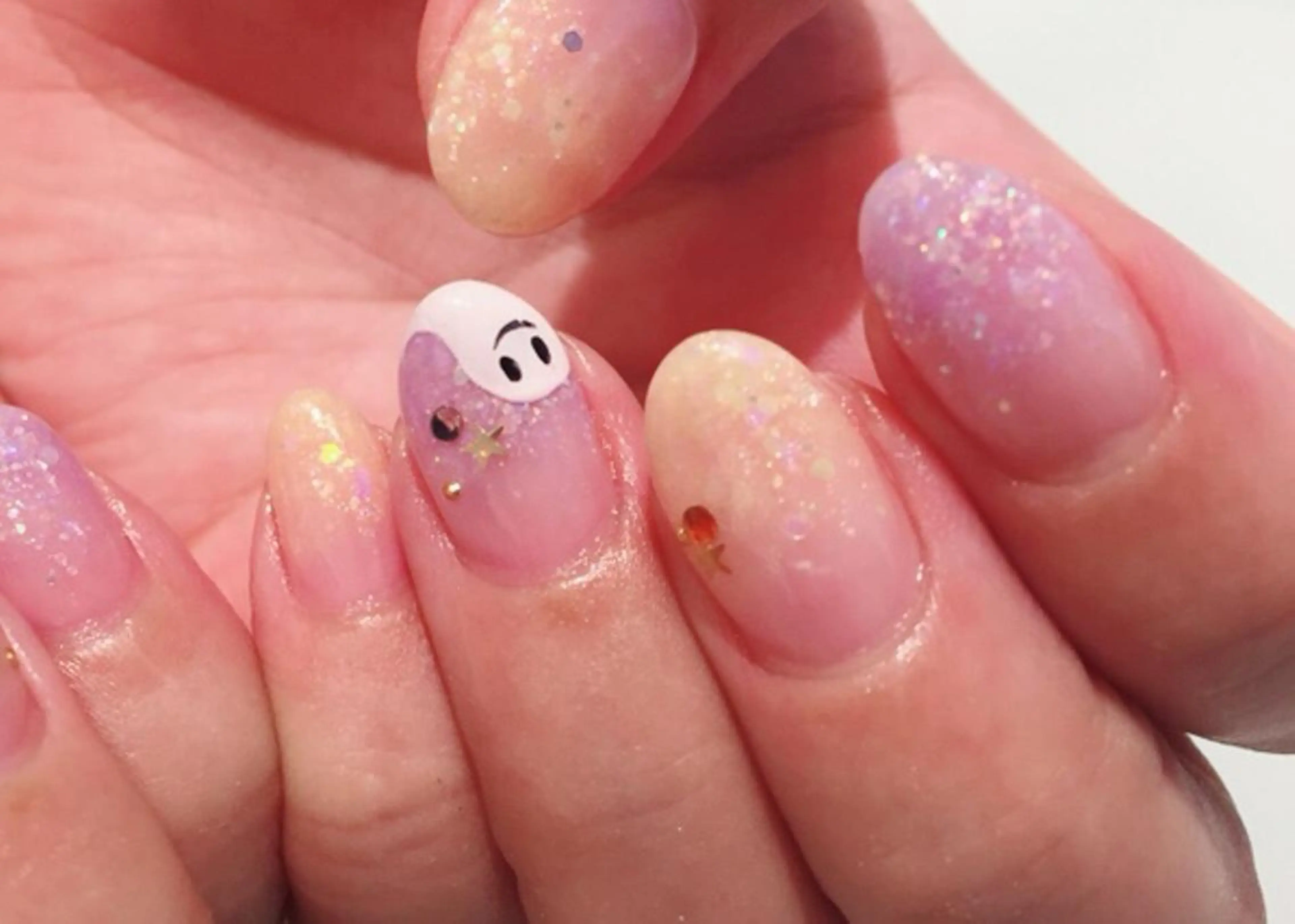 ネイル ハロウィン シンプルネイル 西日暮里駅徒歩1分/ NAIL106Gのネイルデザイン