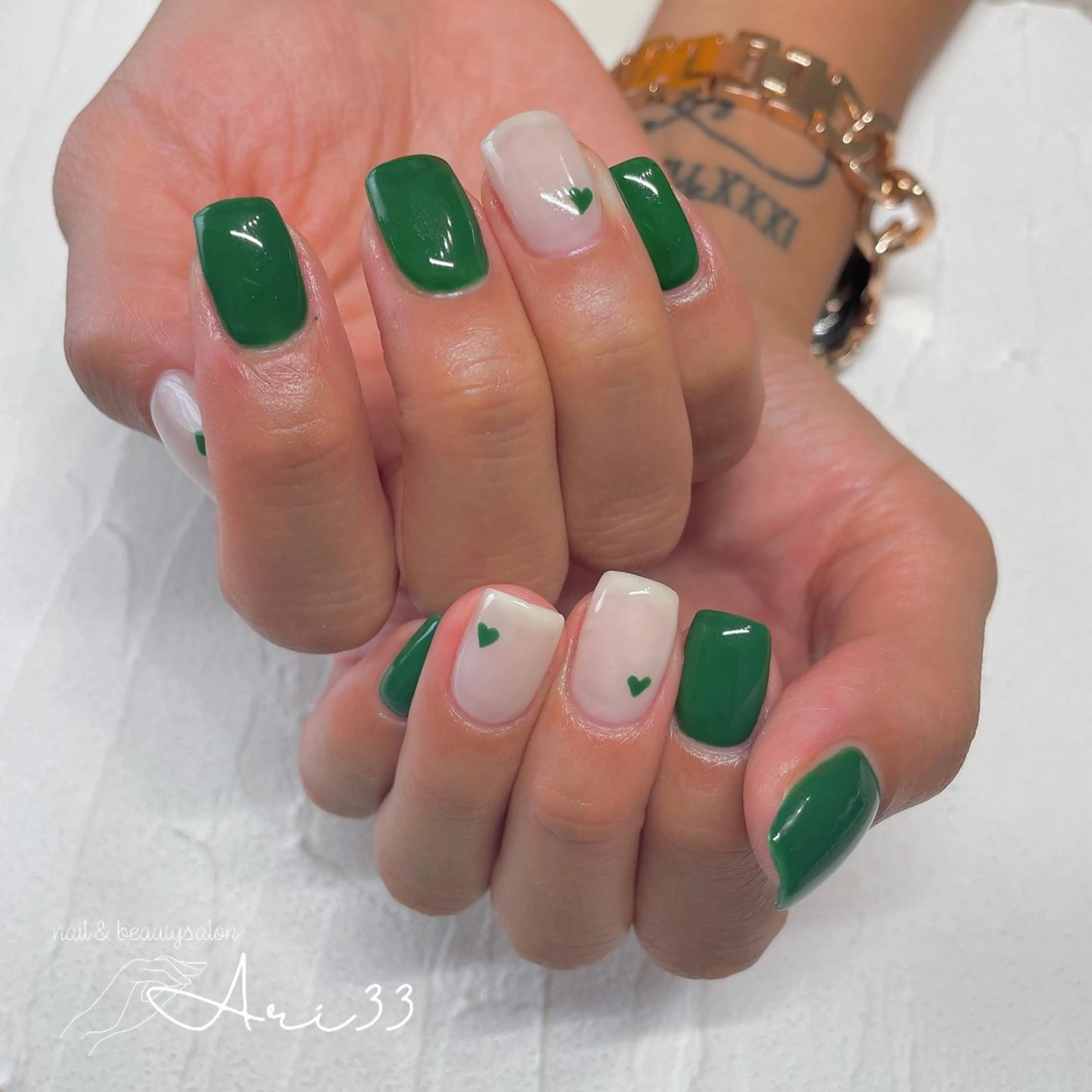 ネイル ハンドネイル プライベートサロン Ari33nailのネイルデザイン