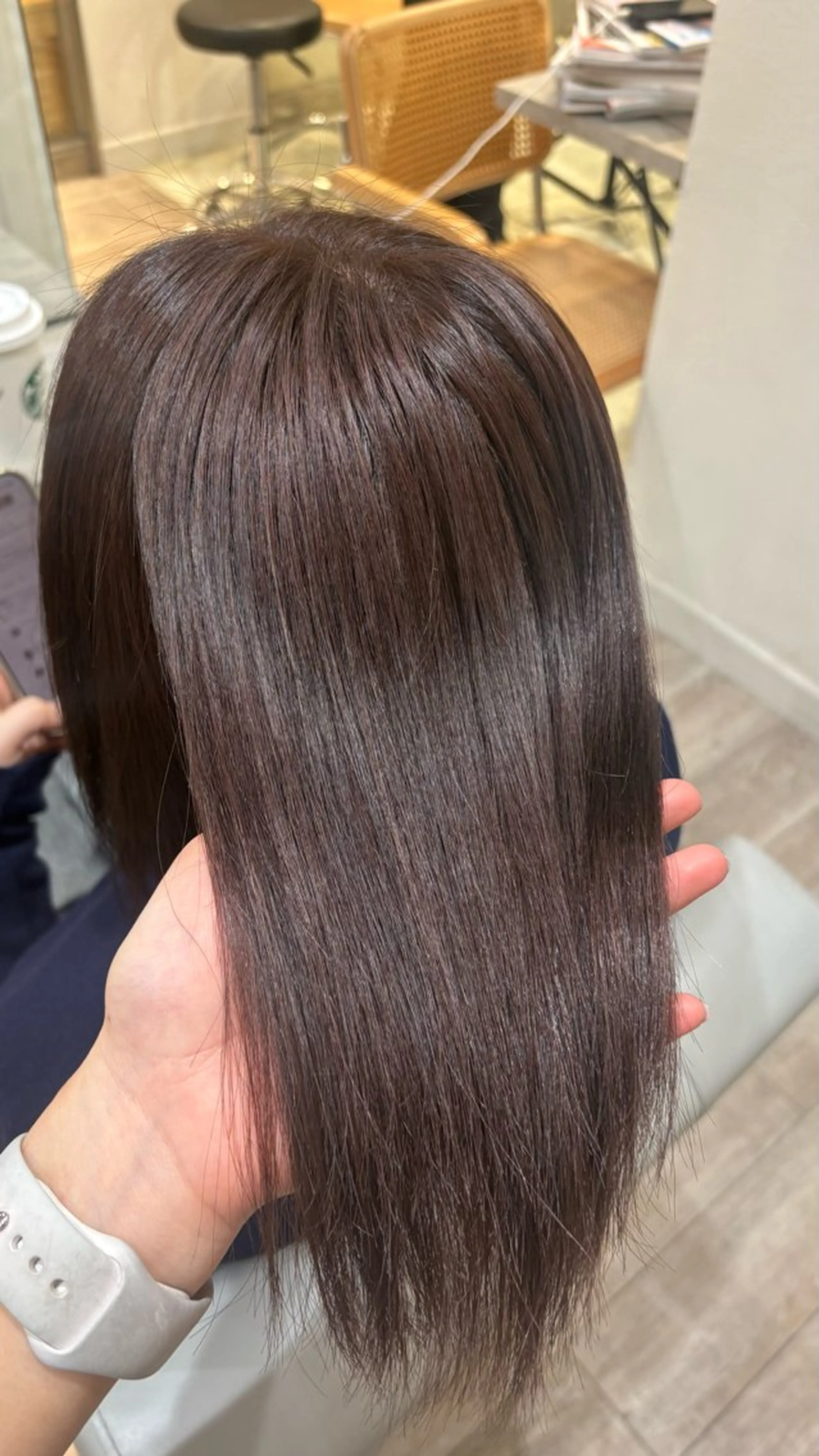 ミディアム 大木 唯月のヘアスタイル