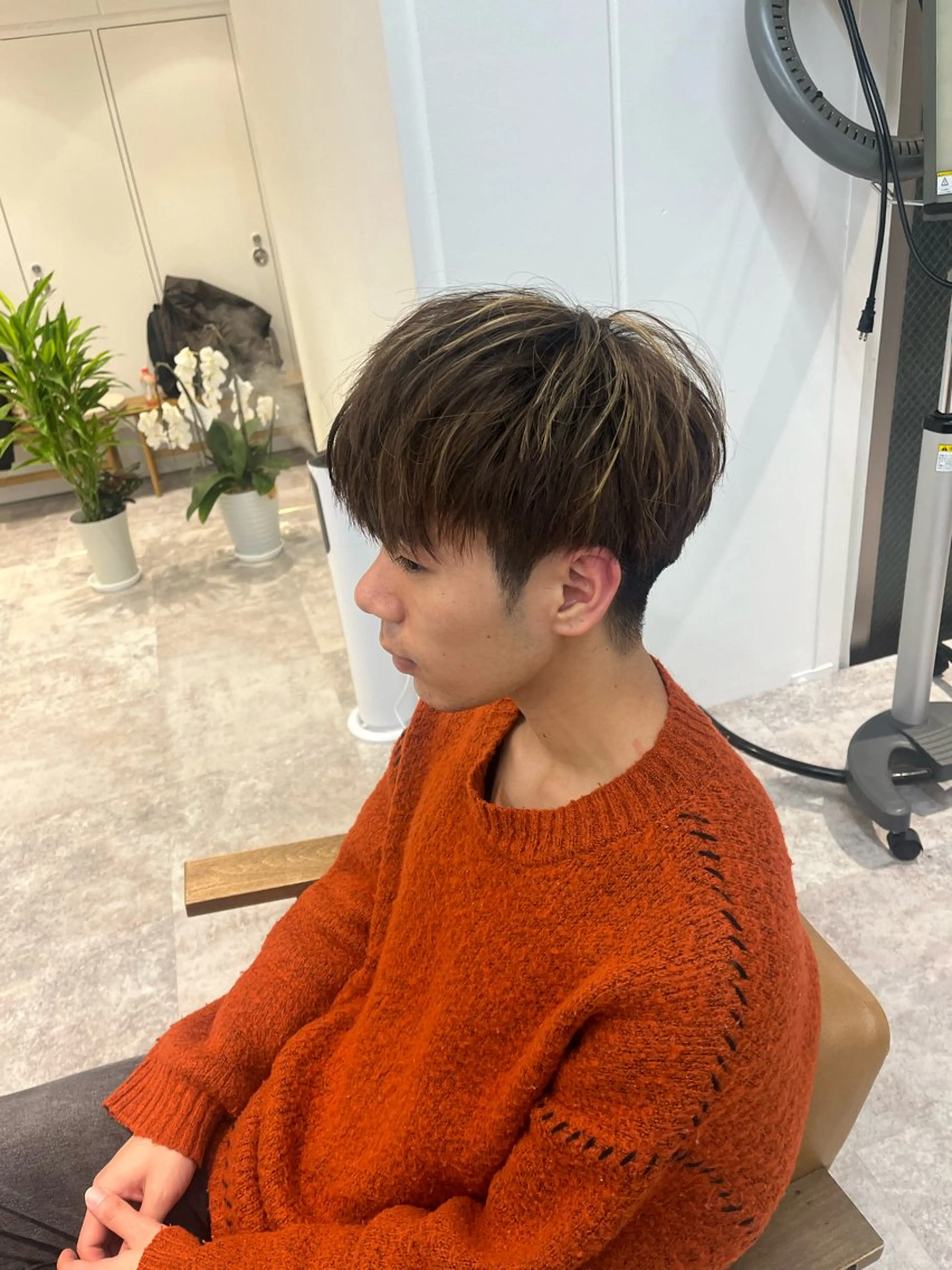 ショート メンズ マッシュ 川島 穂乃香のヘアスタイル