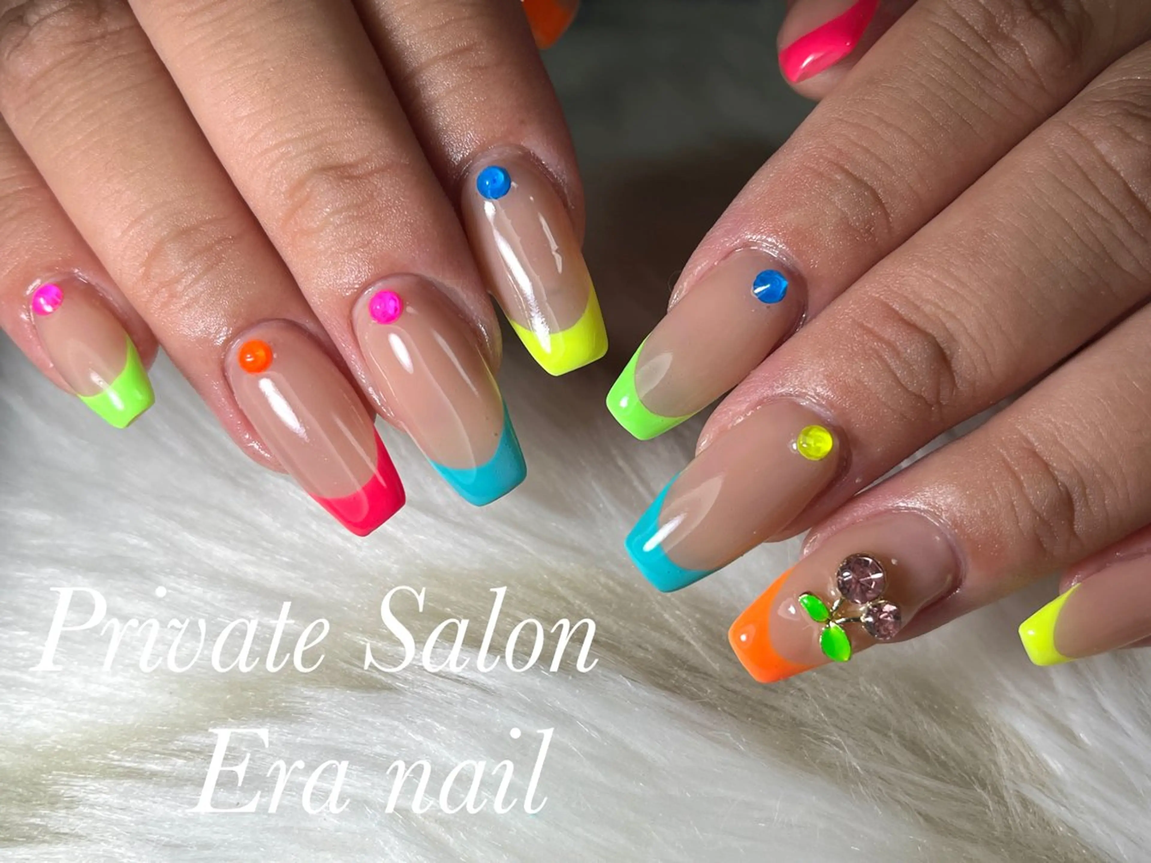 ネイル フレンチネイル スカルプネイル Era nailのネイルデザイン