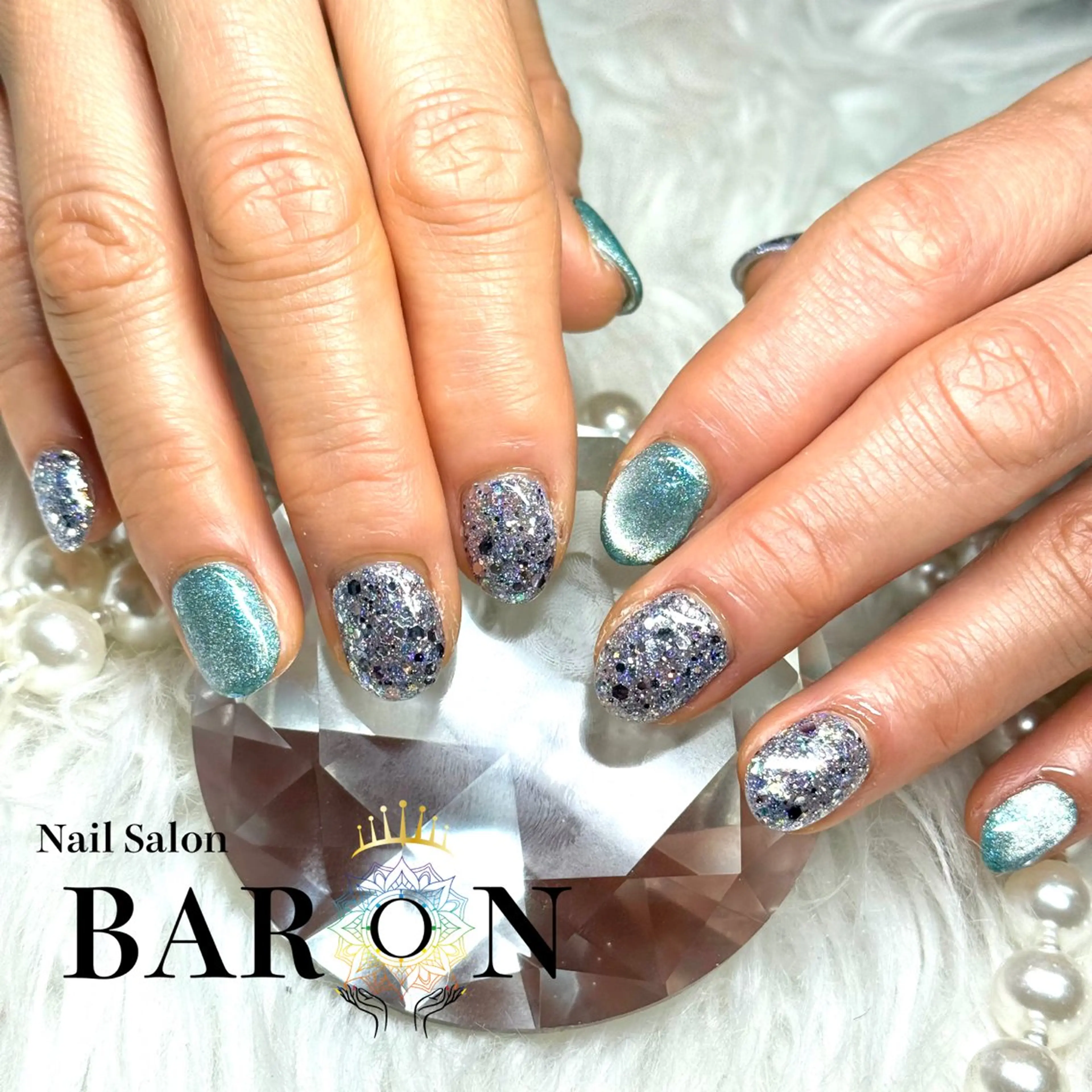 ネイル ハンドネイル BARON本厚木店 🐹RIN🐹のネイルデザイン