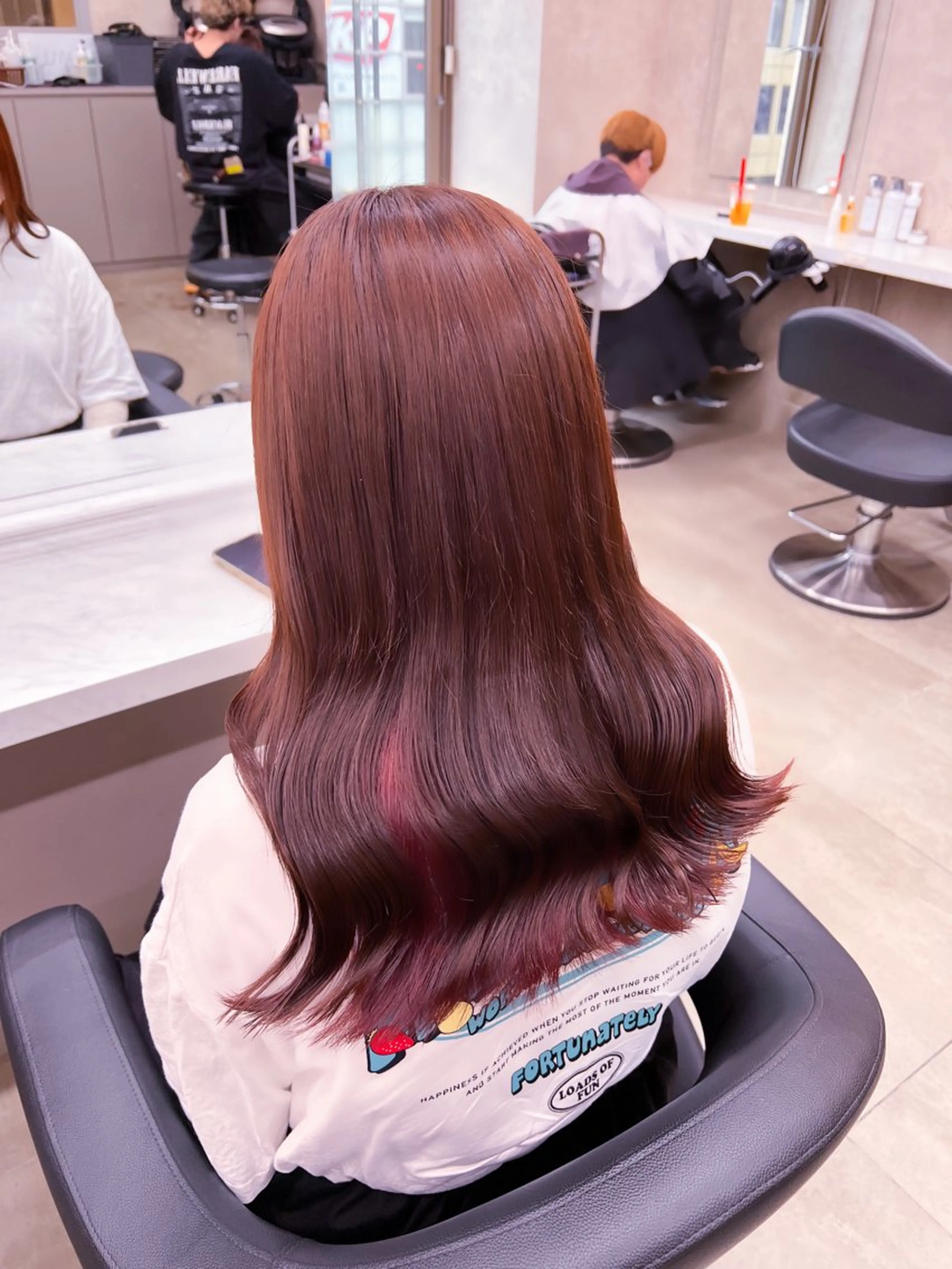 ロング カラー 💖札幌カラー 指名No.1💖玲奈のヘアスタイル