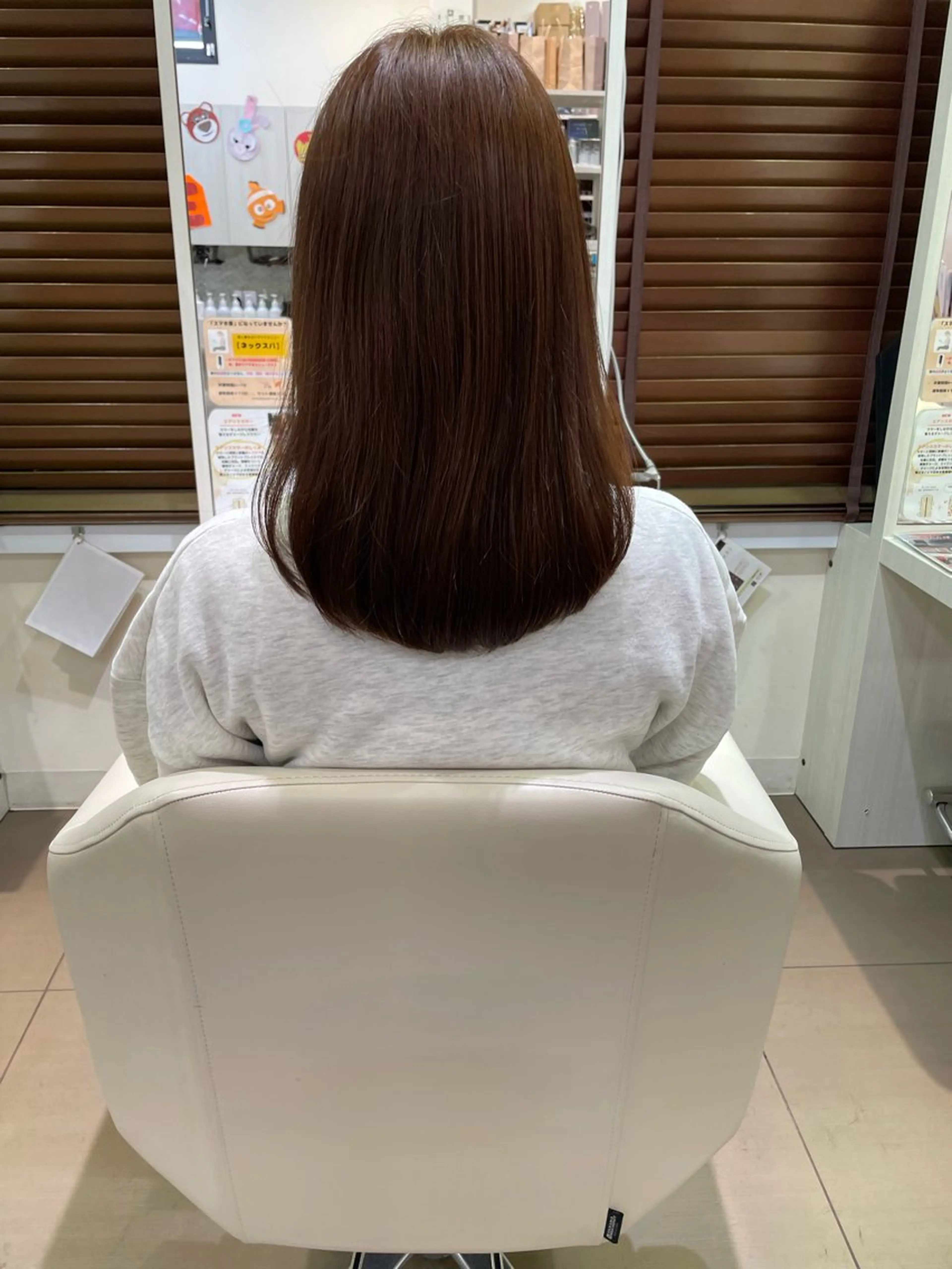 ミディアム jouir_ yukiのヘアスタイル