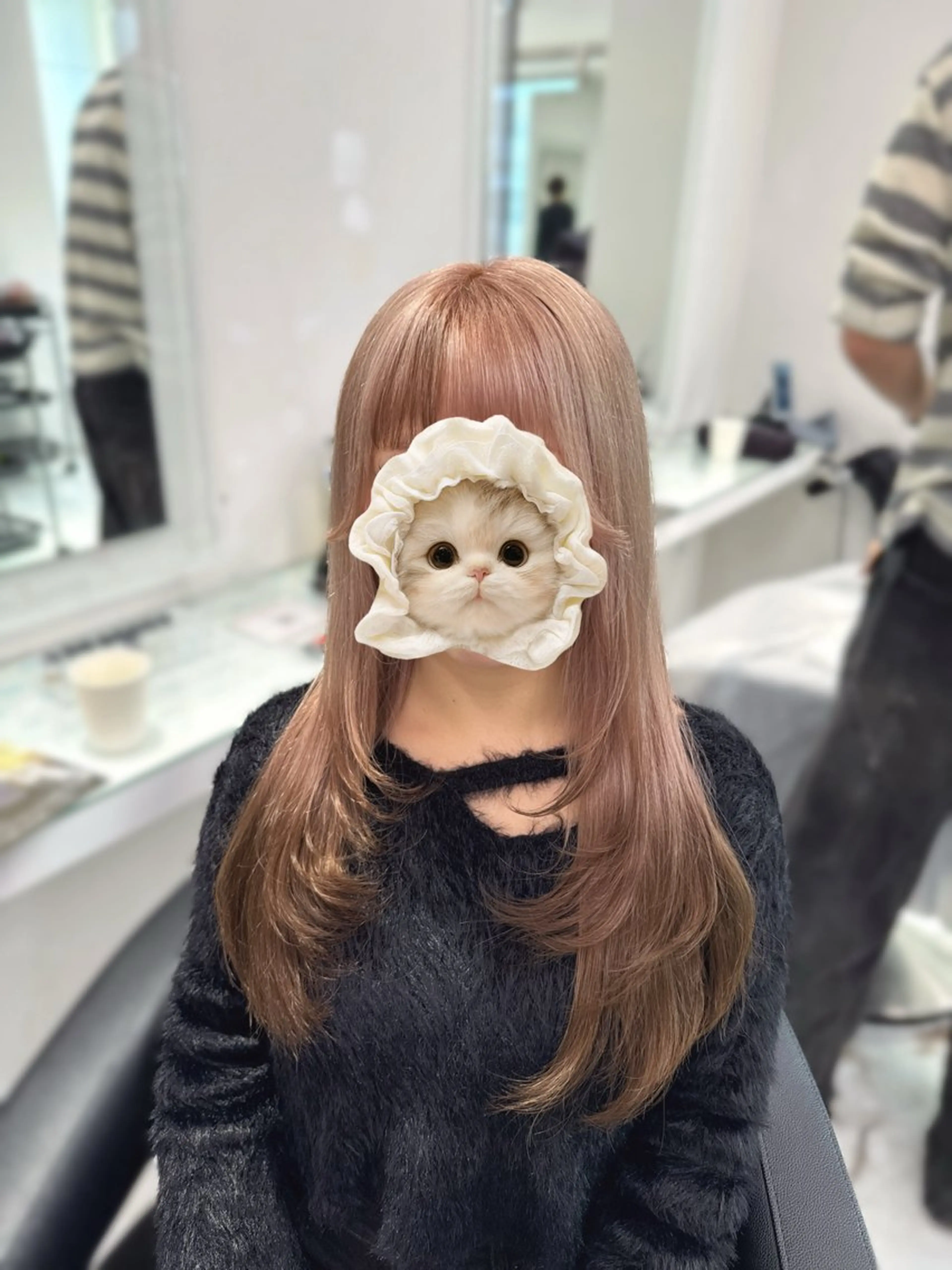 ロング カラー ヘアカラー 🩰フレンチガーリー ヘア🩰🍨AYAのヘアスタイル