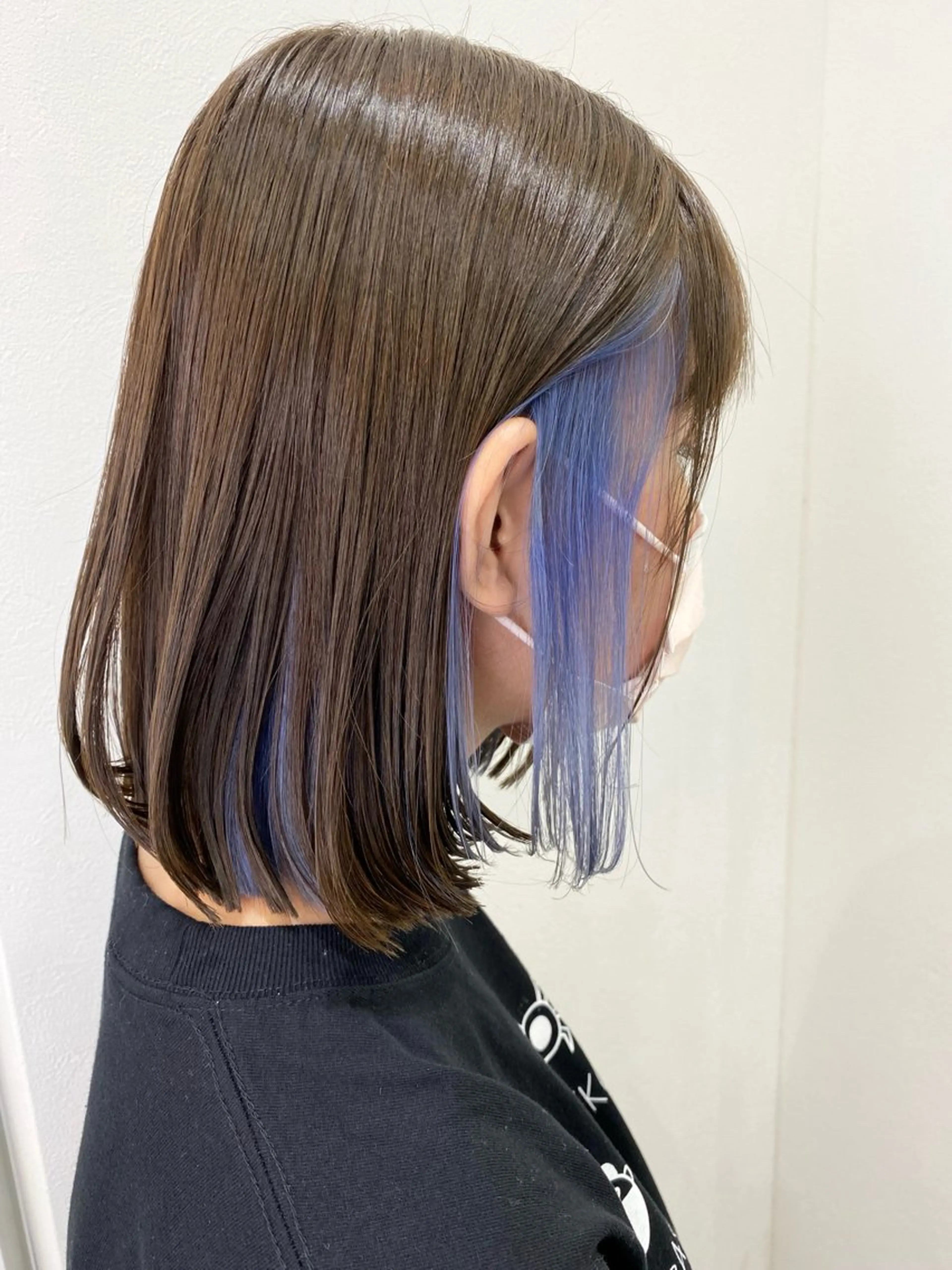 ミディアム カラー インナーカラー ヘアカラー トリートメント VIRAL ヴァイラルのヘアスタイル