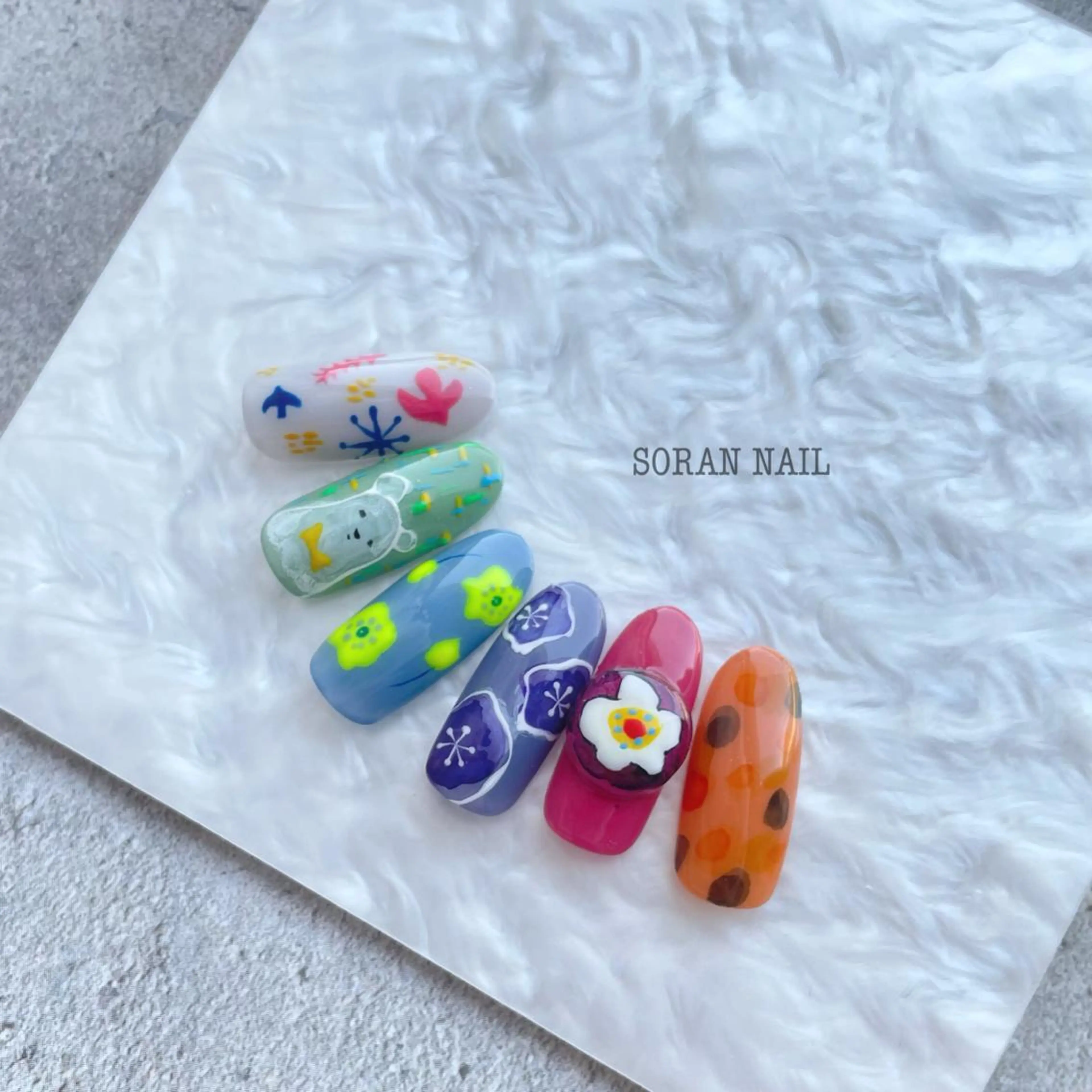 ネイル ハンドネイル soran nailのネイルデザイン