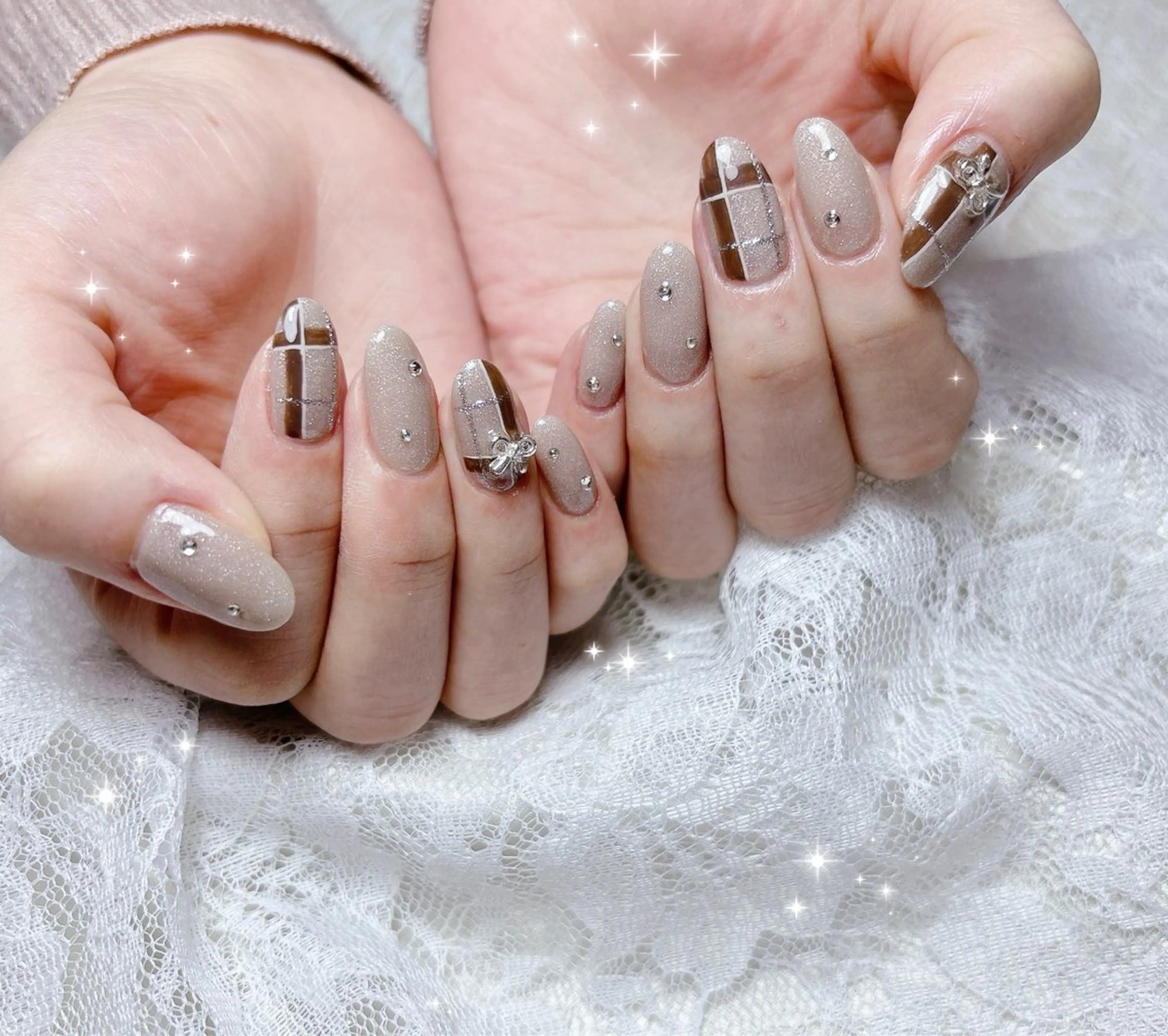 ネイル アートネイル ハンドネイル FLARE NAIL フレアネイルのネイルデザイン