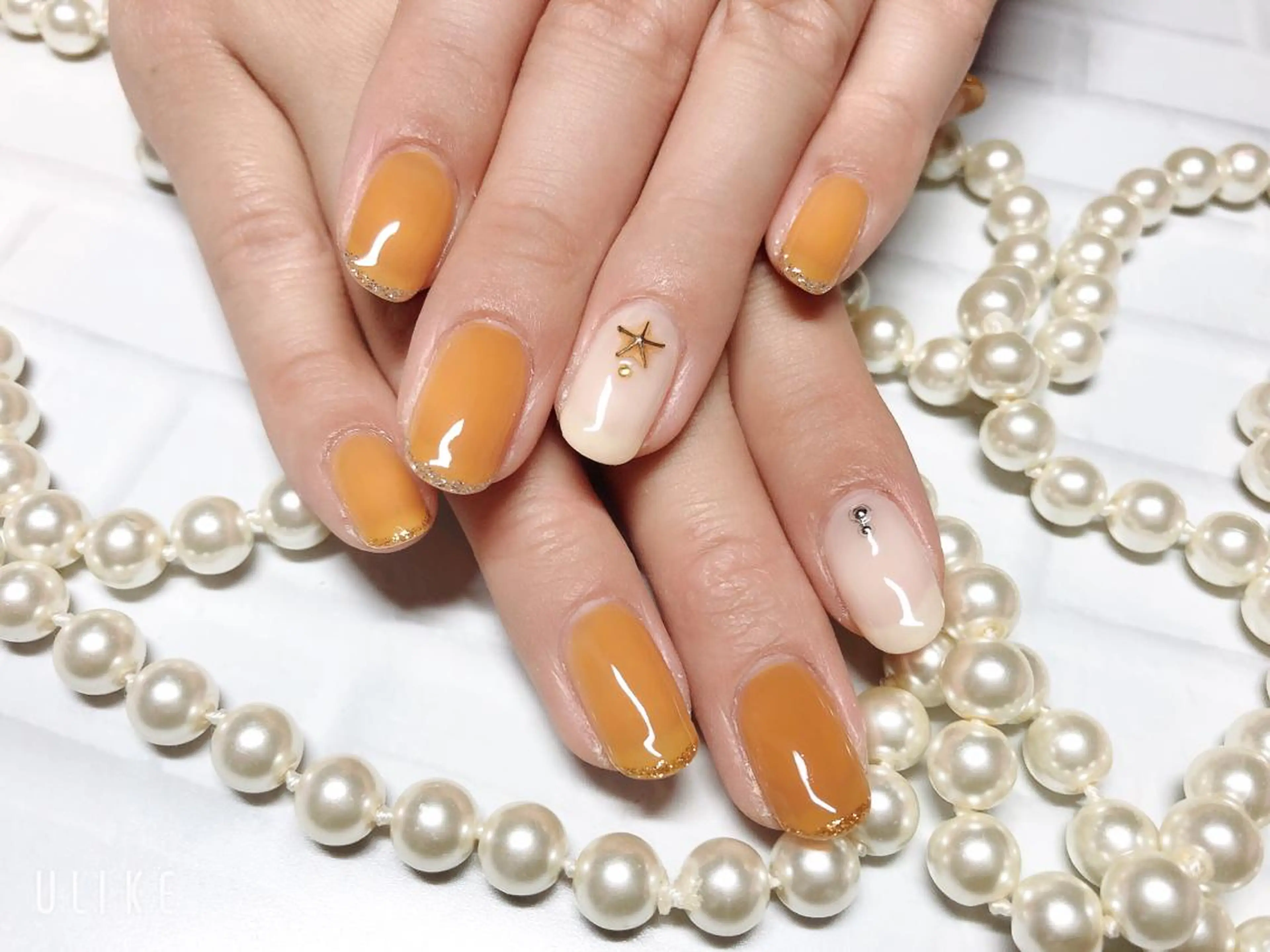 ネイル ラメ(グリッター) ハンドネイル ハンドケア ネイルサロン HARRYS所属・ネイル・脱毛サロン HARRYSのエステ・リラクイメージ