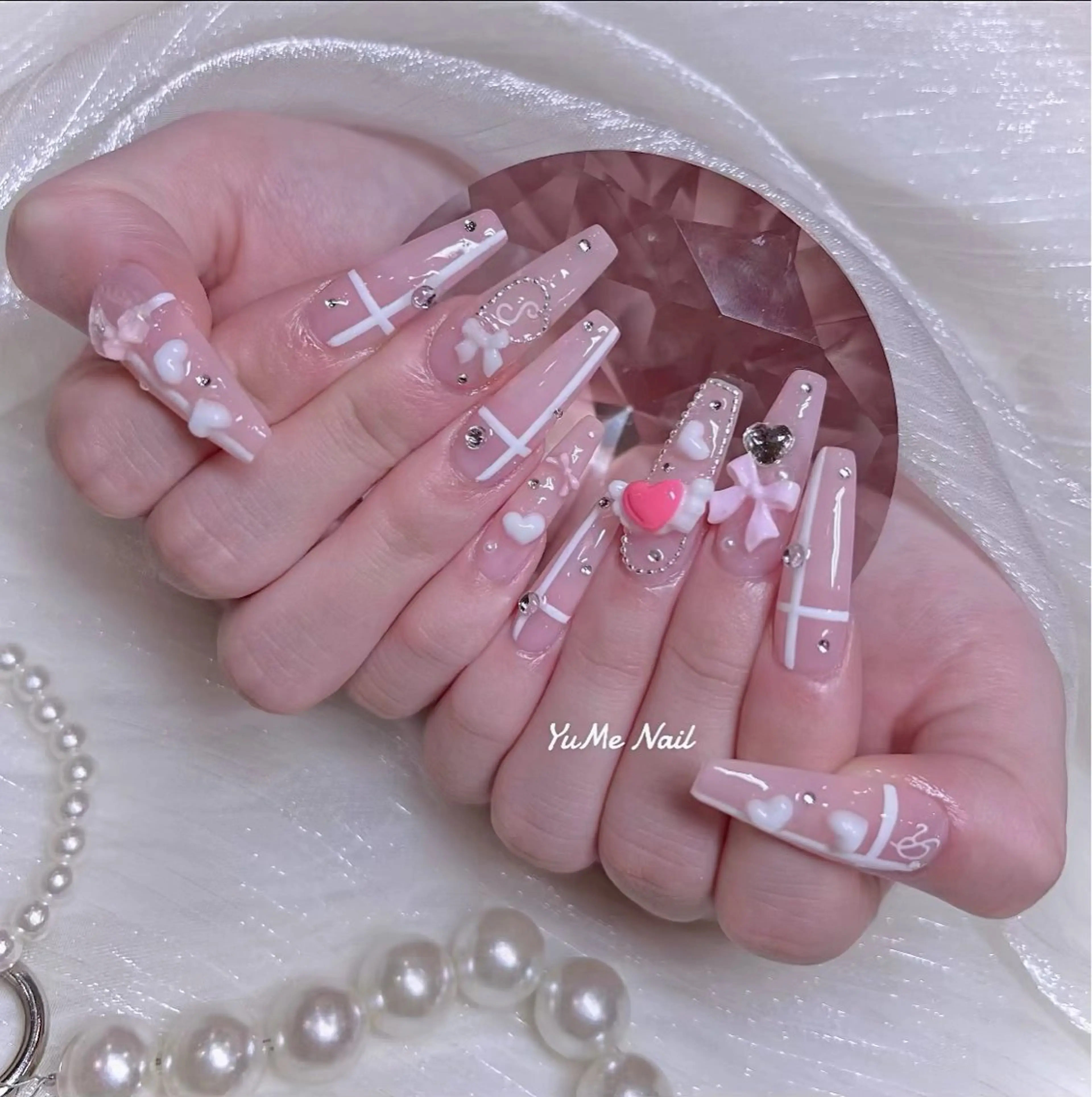 ミディアム YUME Nail Beautyのネイルデザイン