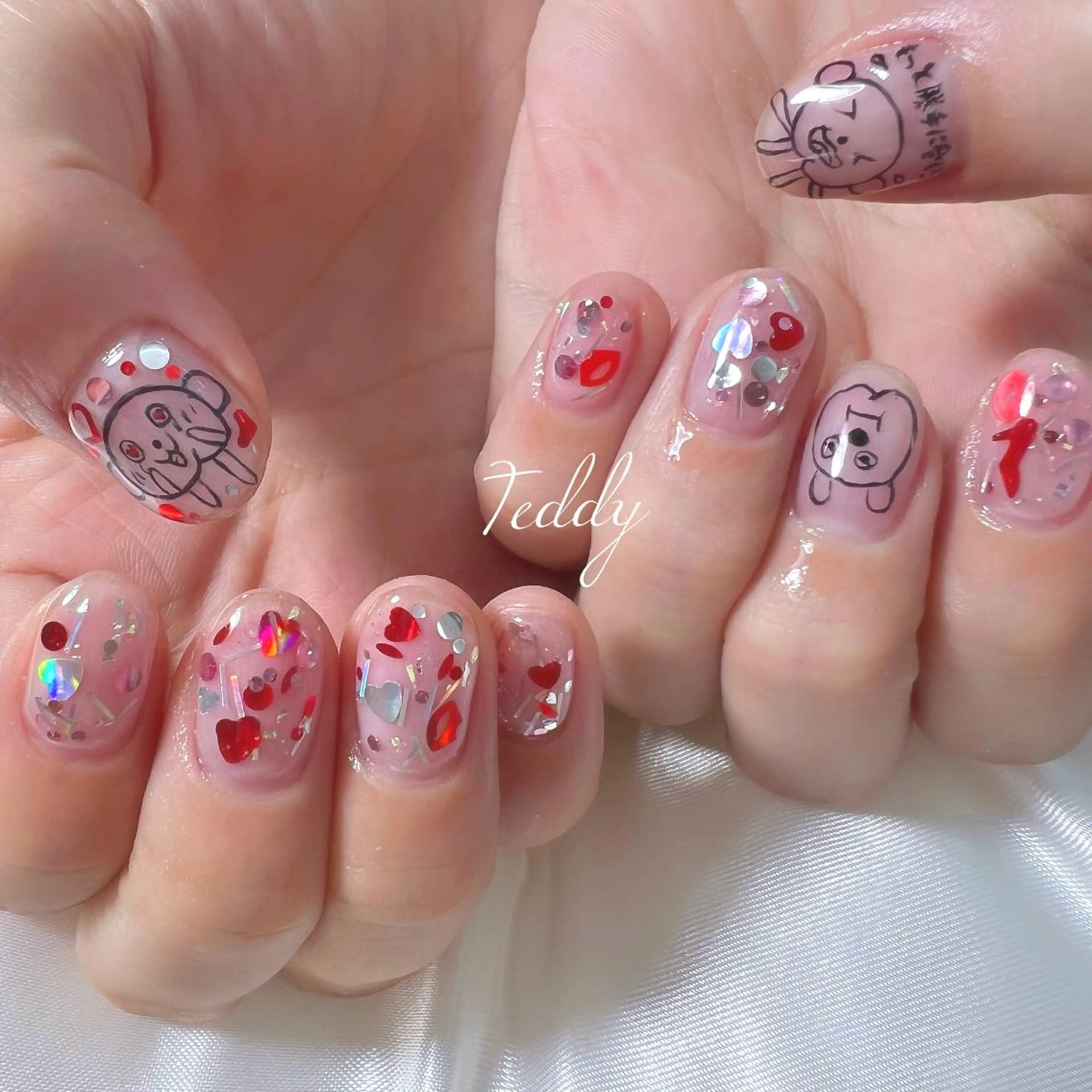 ネイル ハンドネイル ERINA ♥のネイルデザイン