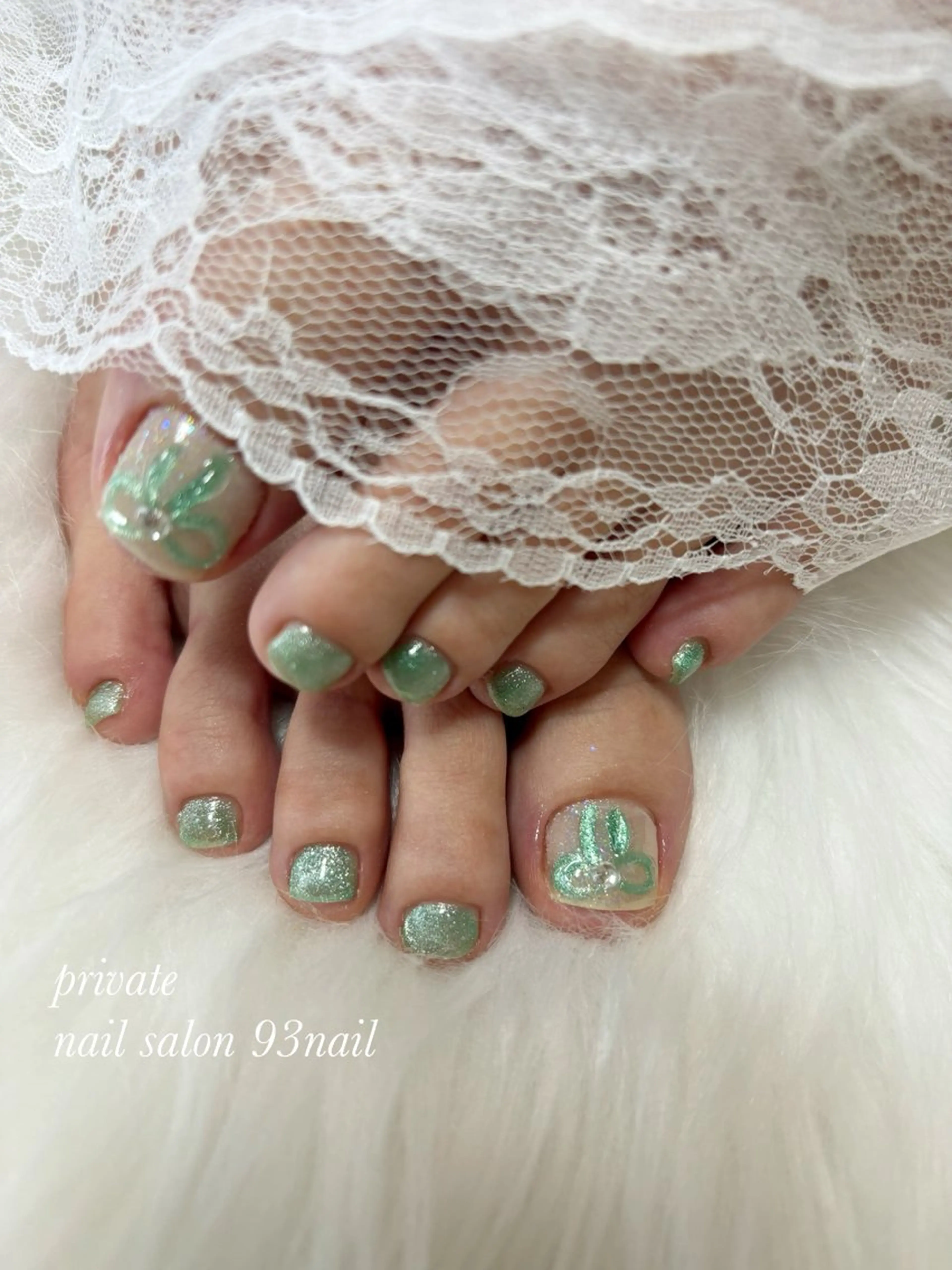 ネイル フットネイル 93 nailのネイルデザイン